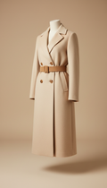 Tailored Long Wool Coat