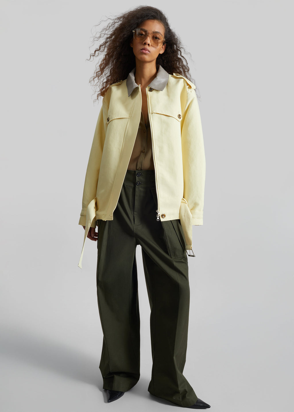 Alleray Short Trench - Yellow
