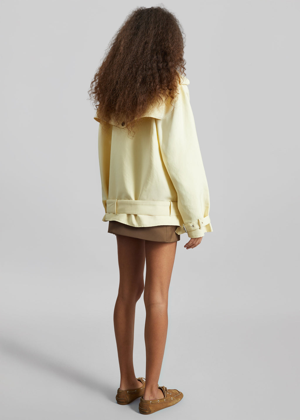 Alleray Short Trench - Yellow