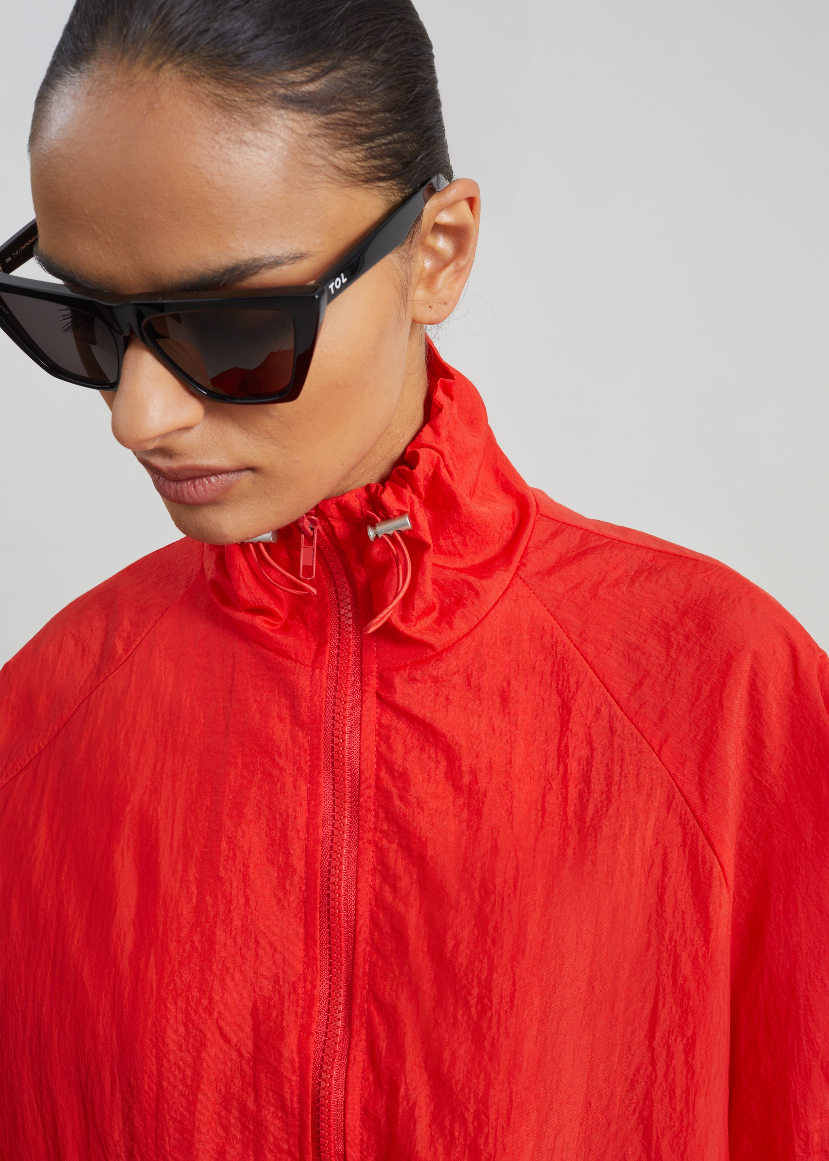 Antonelli Windbreaker Jacket - Red