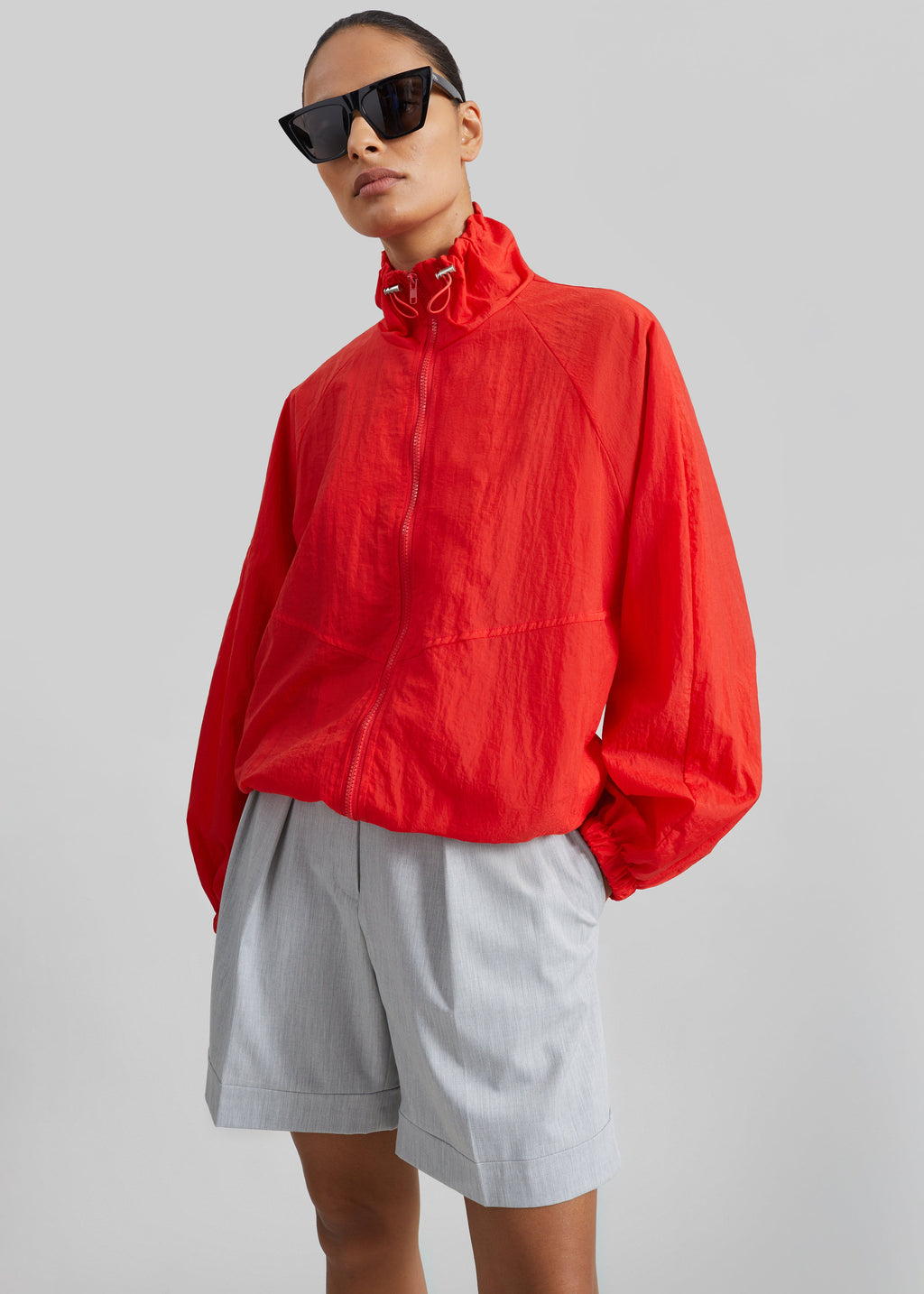 Antonelli Windbreaker Jacket - Red