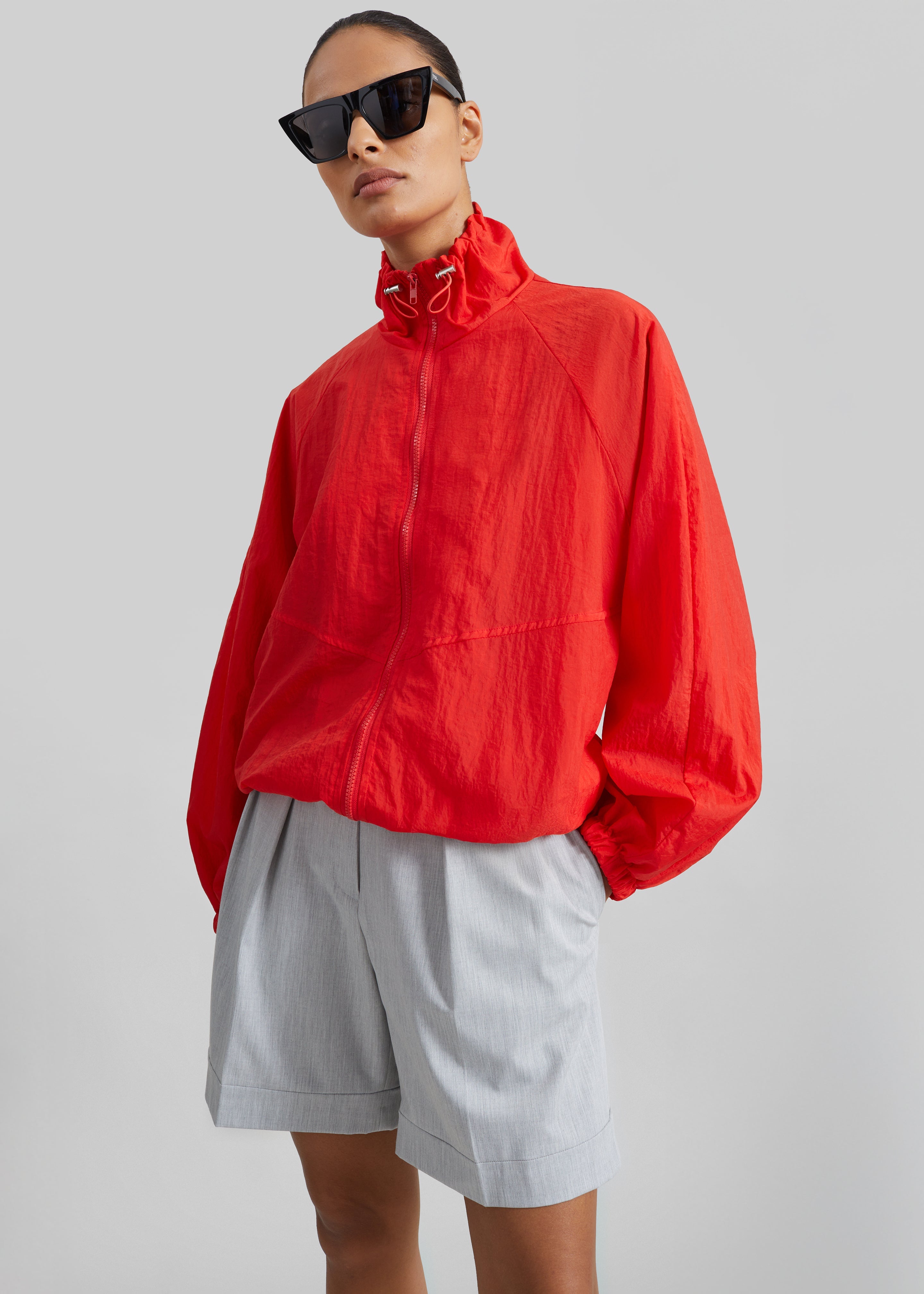 Antonelli Windbreaker Jacket - Red