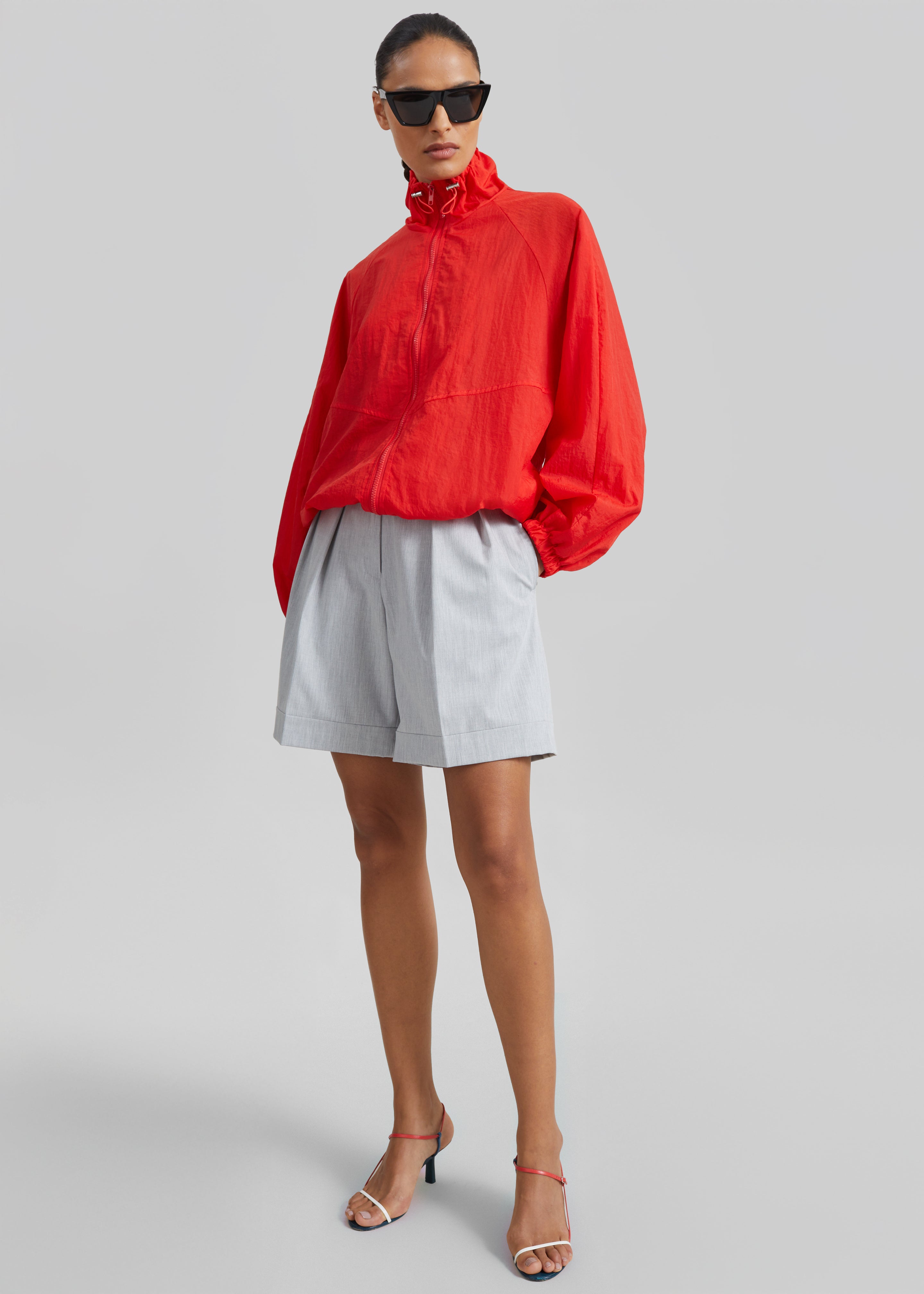 Antonelli Windbreaker Jacket - Red