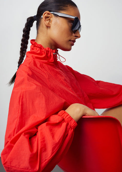 Antonelli Windbreaker Jacket - Red