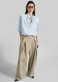Avray Pleated Trousers - Beige