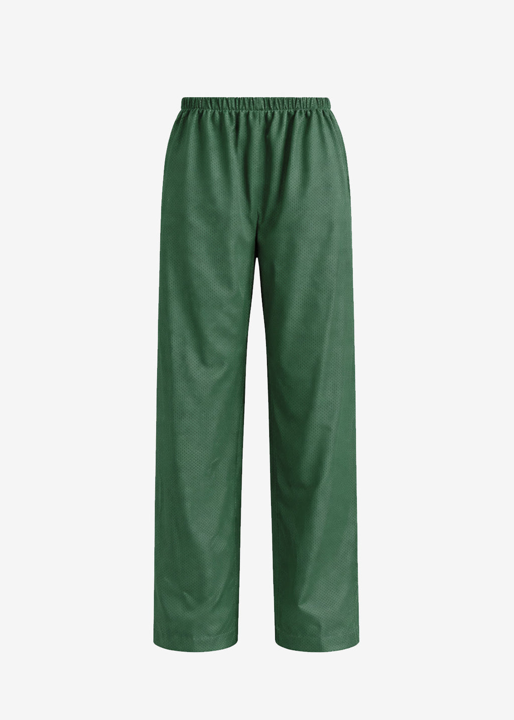 Baxter Perforated Track Pants - Hunter Green