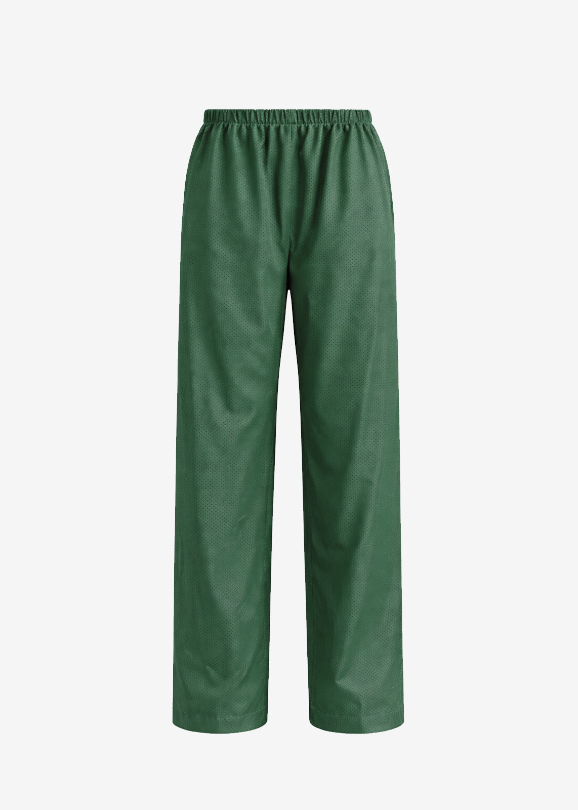 Baxter Perforated Track Pants - Hunter Green
