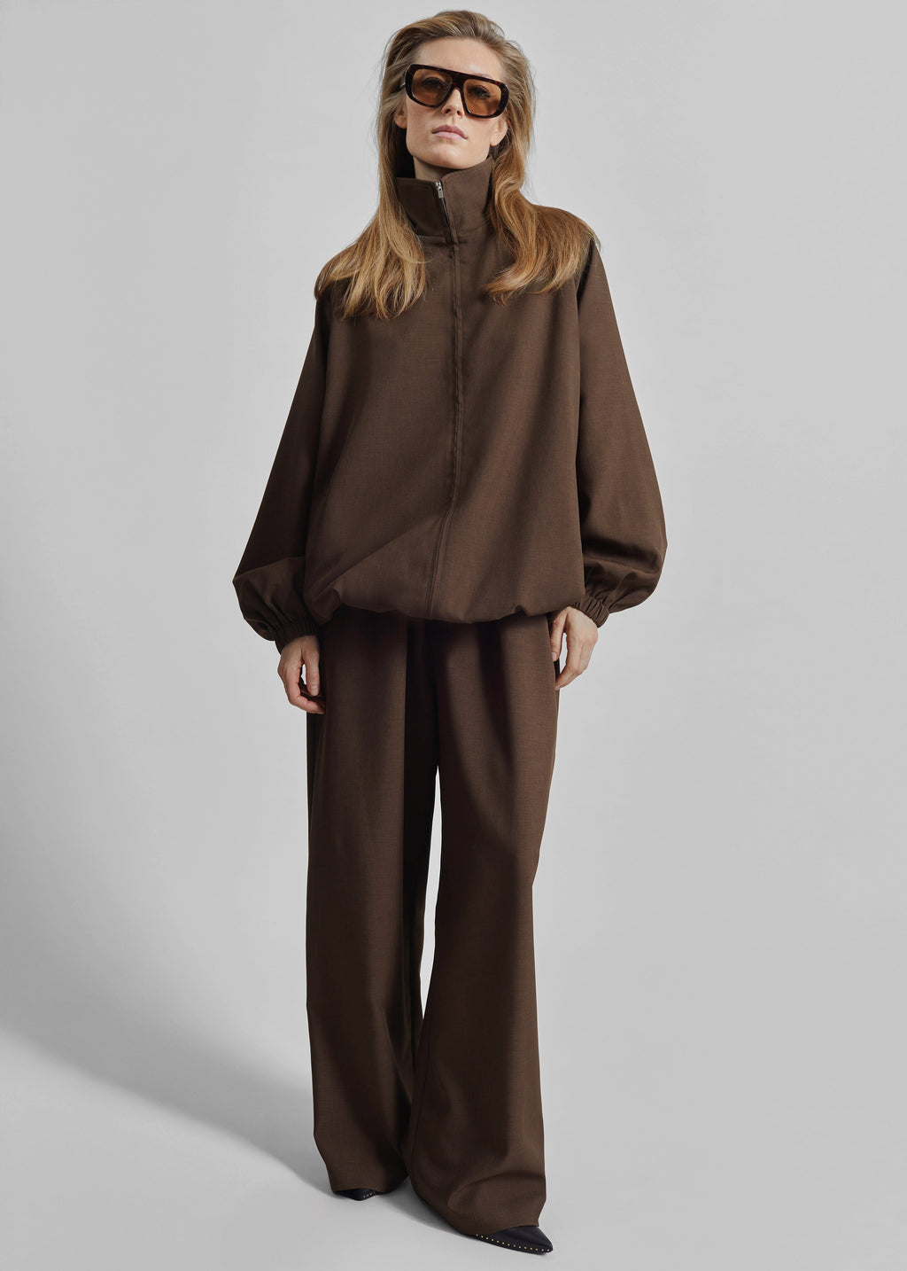Baxter Track Pants - Dark Brown