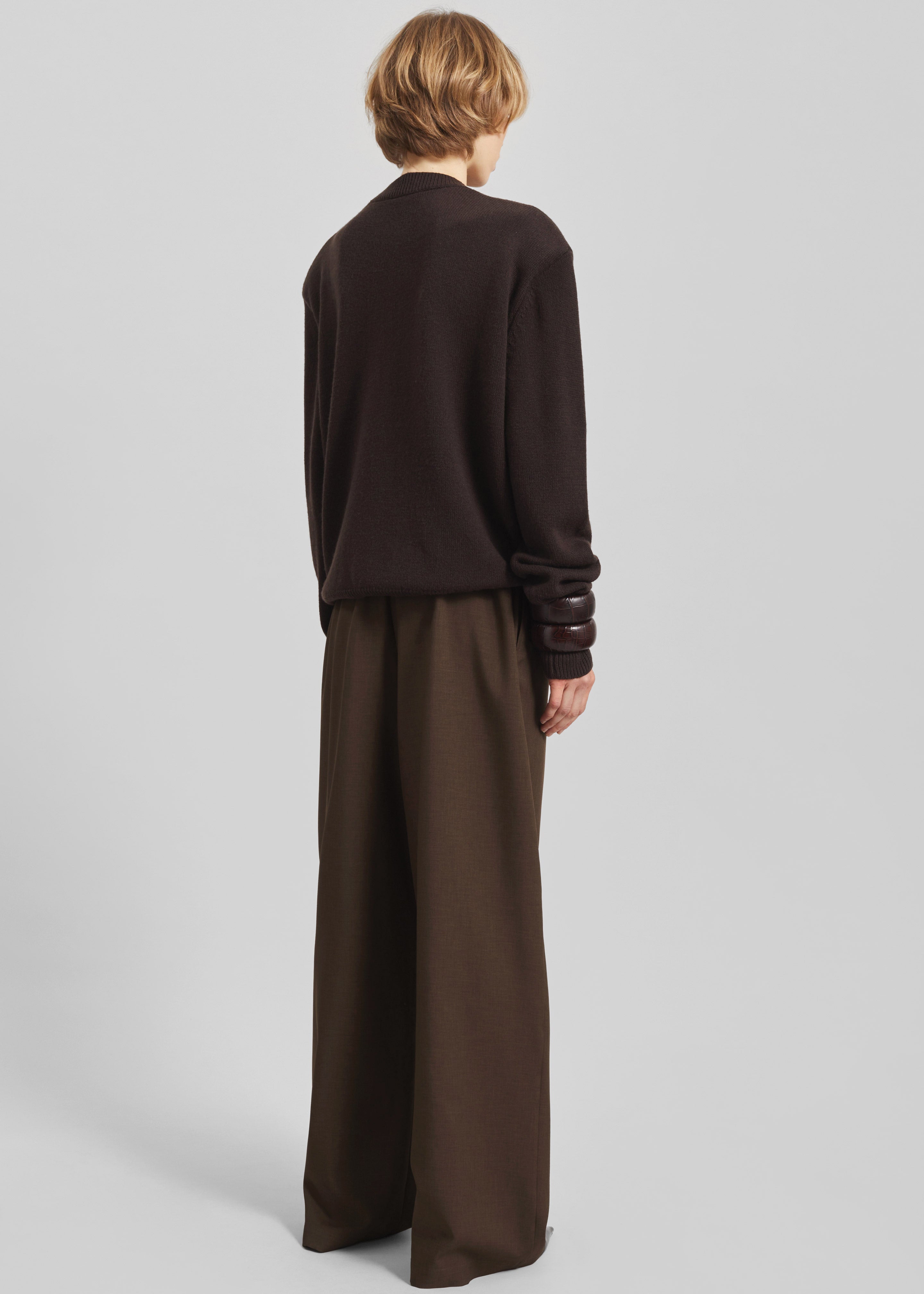 Baxter Track Pants - Dark Brown