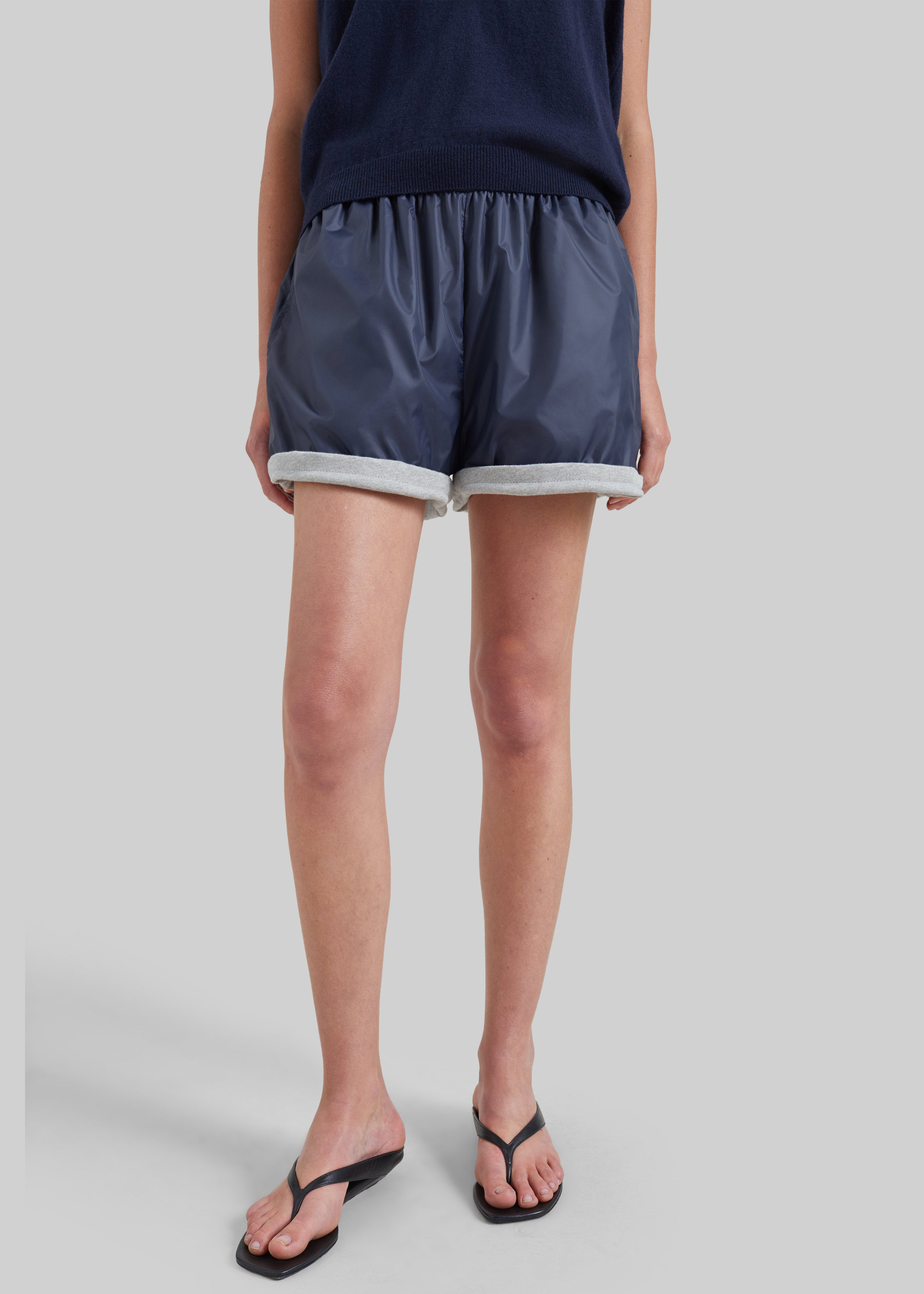 Blera Reversible Shorts - Navy/Grey