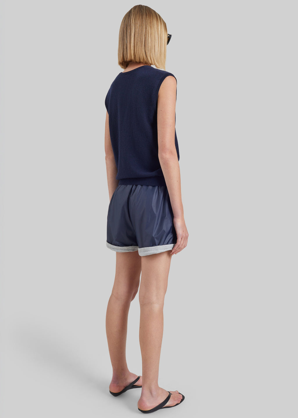 Blera Reversible Shorts - Navy/Grey