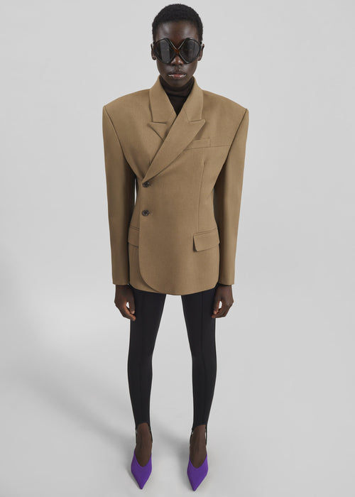 Blerick Crossover Blazer - Camel