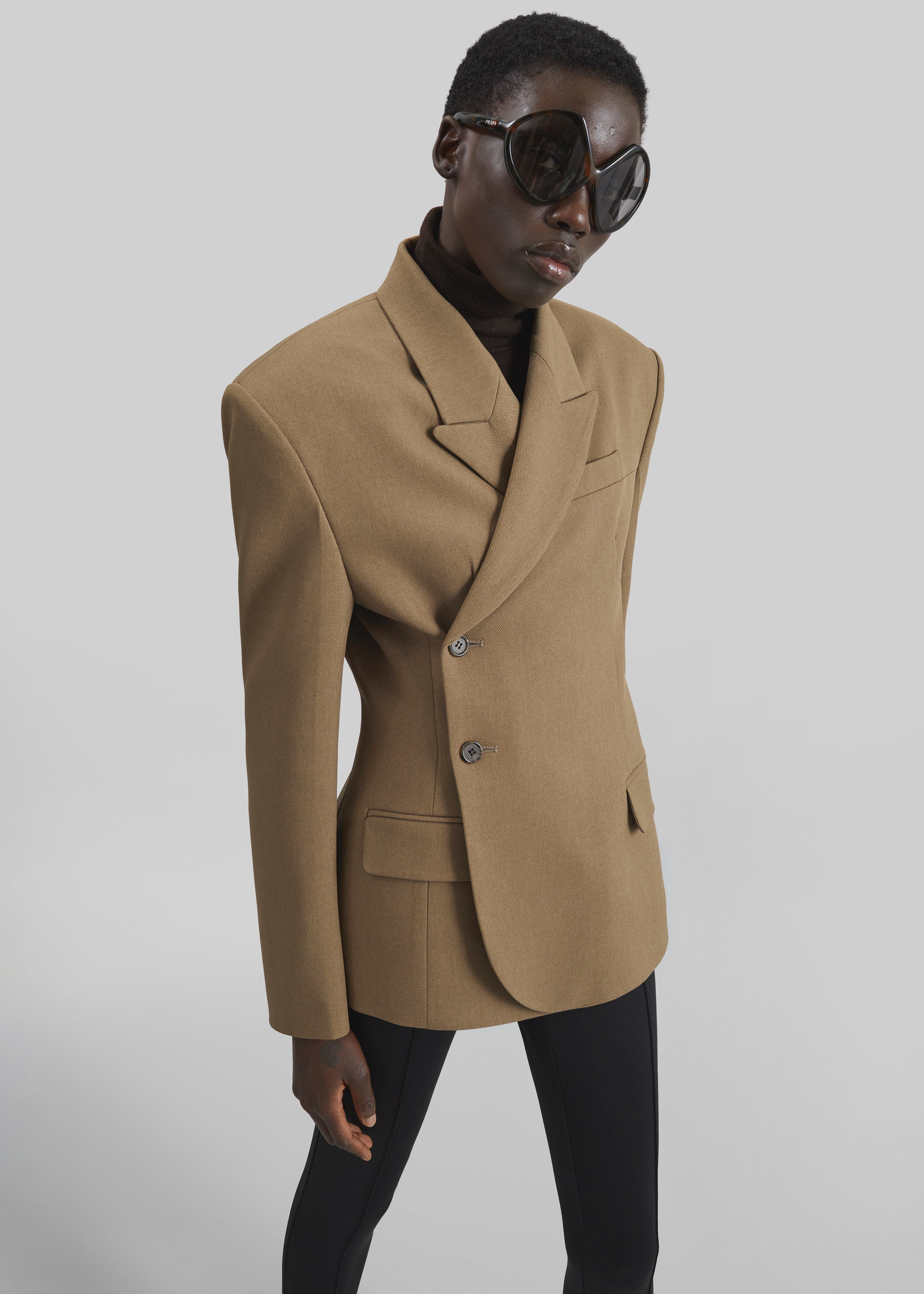 Blerick Crossover Blazer - Camel