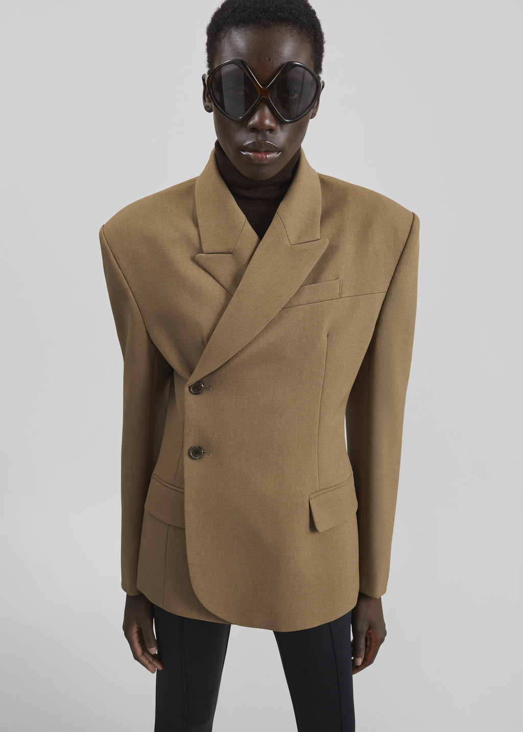 Blerick Crossover Blazer - Camel
