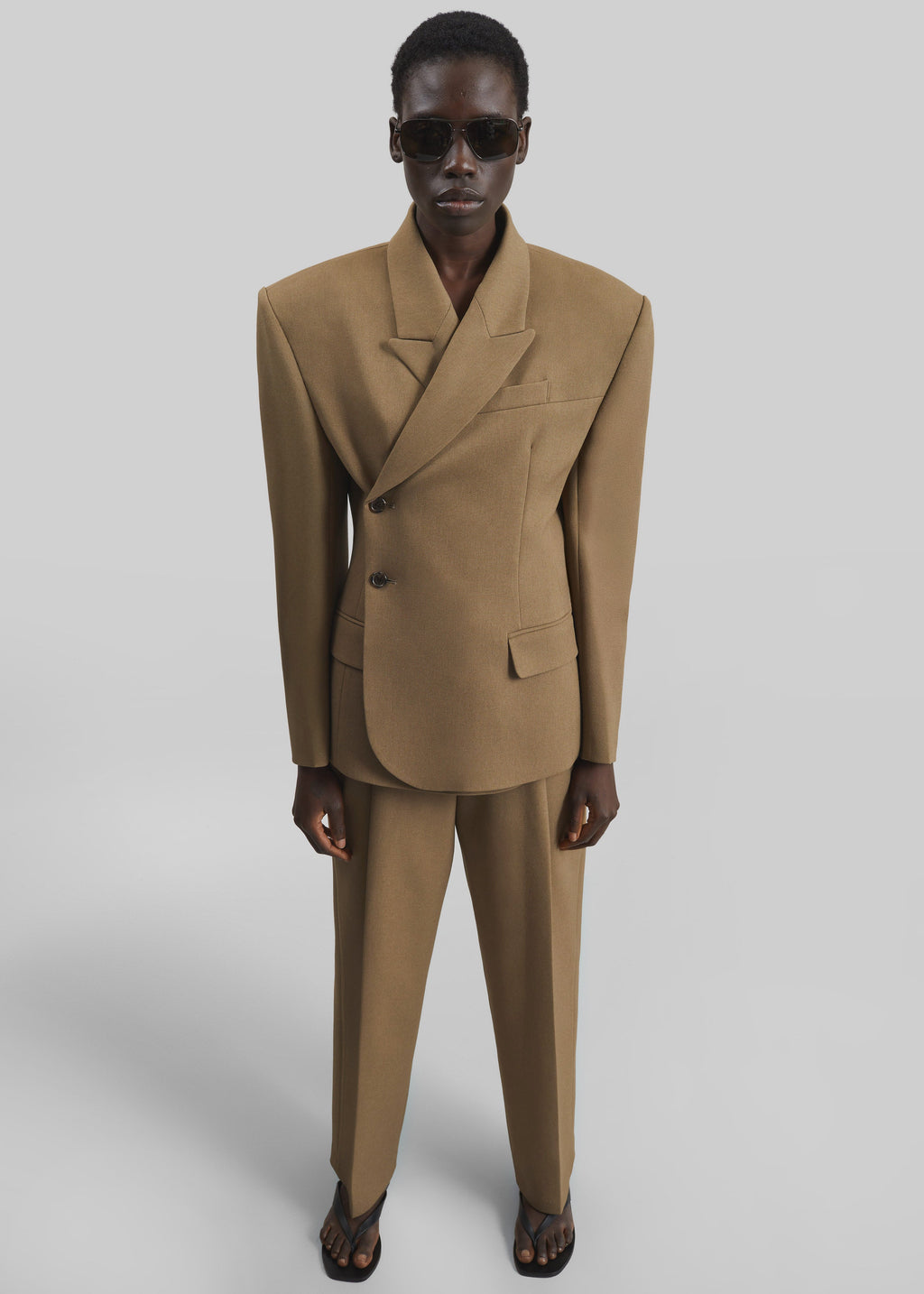 Blerick Crossover Blazer - Camel