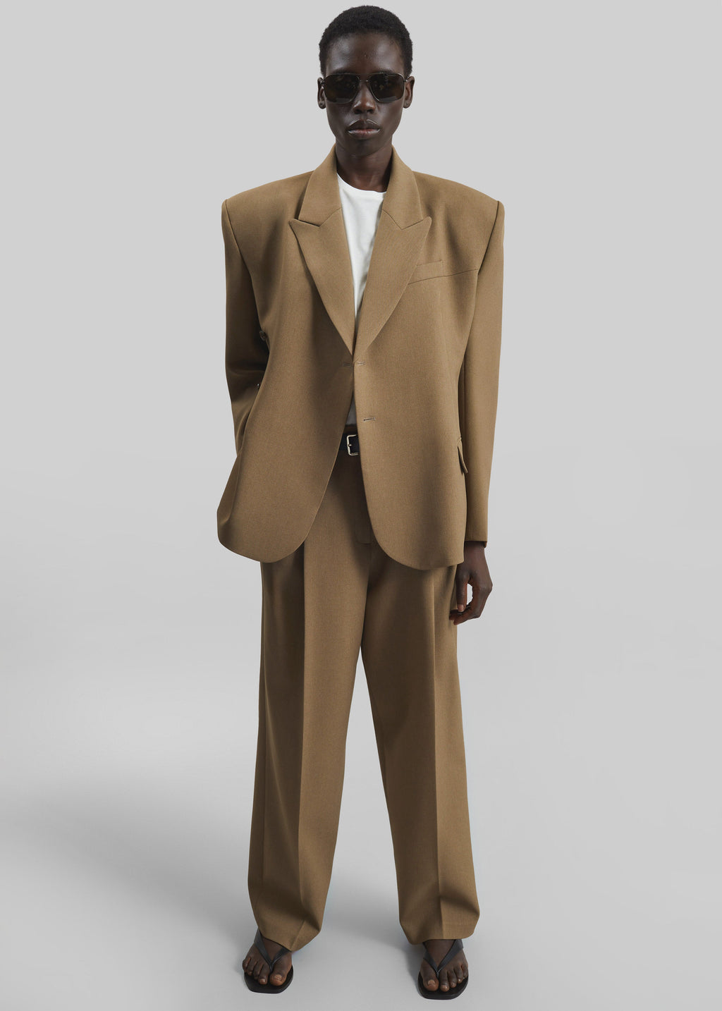 Blerick Crossover Blazer - Camel