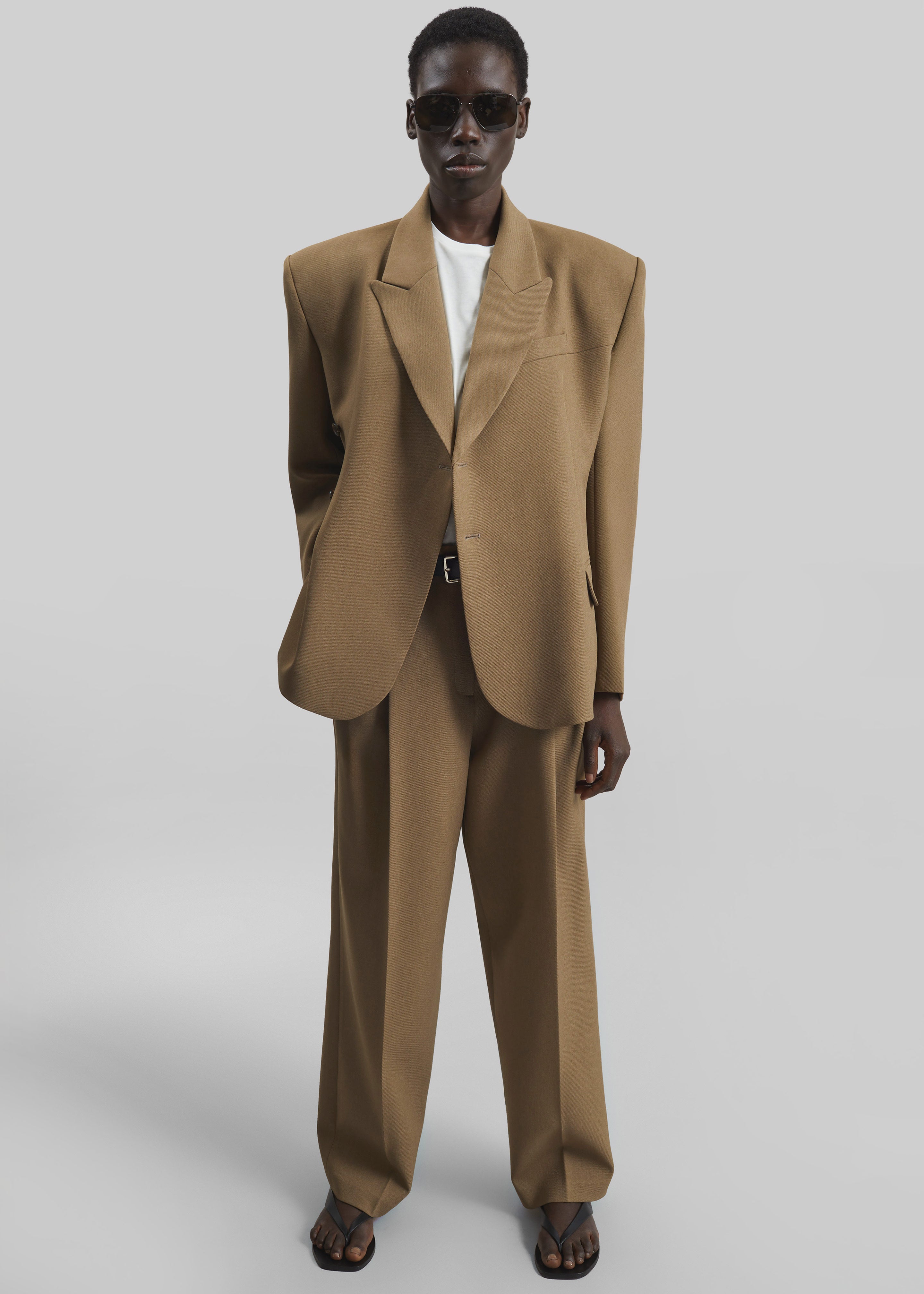 Blerick Crossover Blazer - Camel