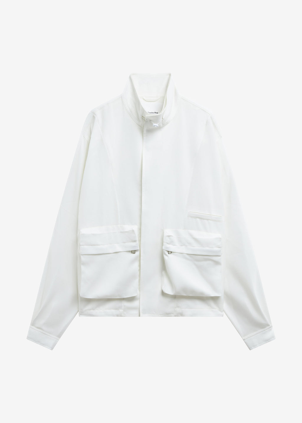 Breya Fluid Jacket - White