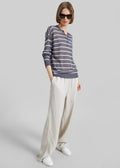 Bruna Linen Soft Pants - Light Beige