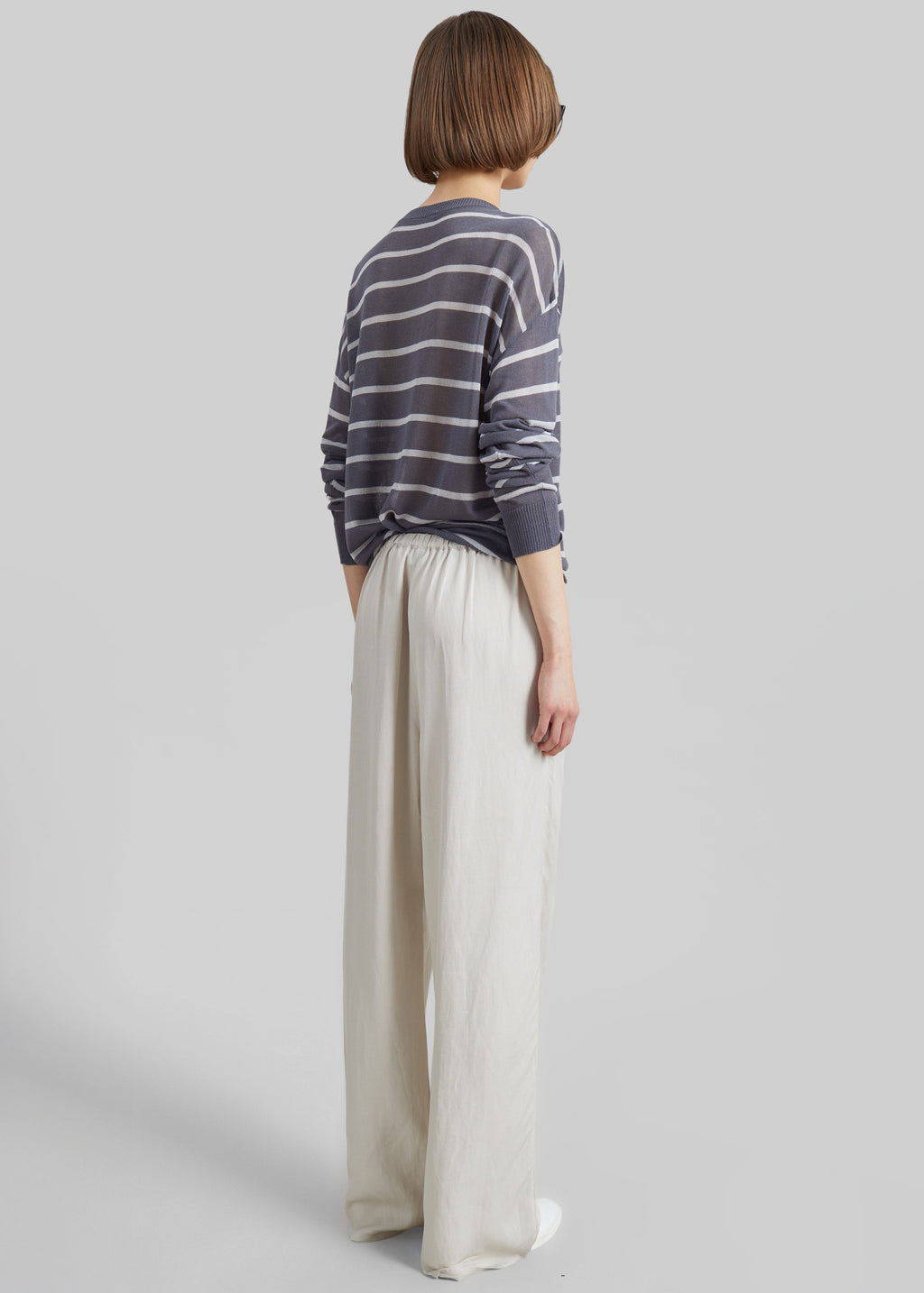 Bruna Linen Soft Pants - Light Beige