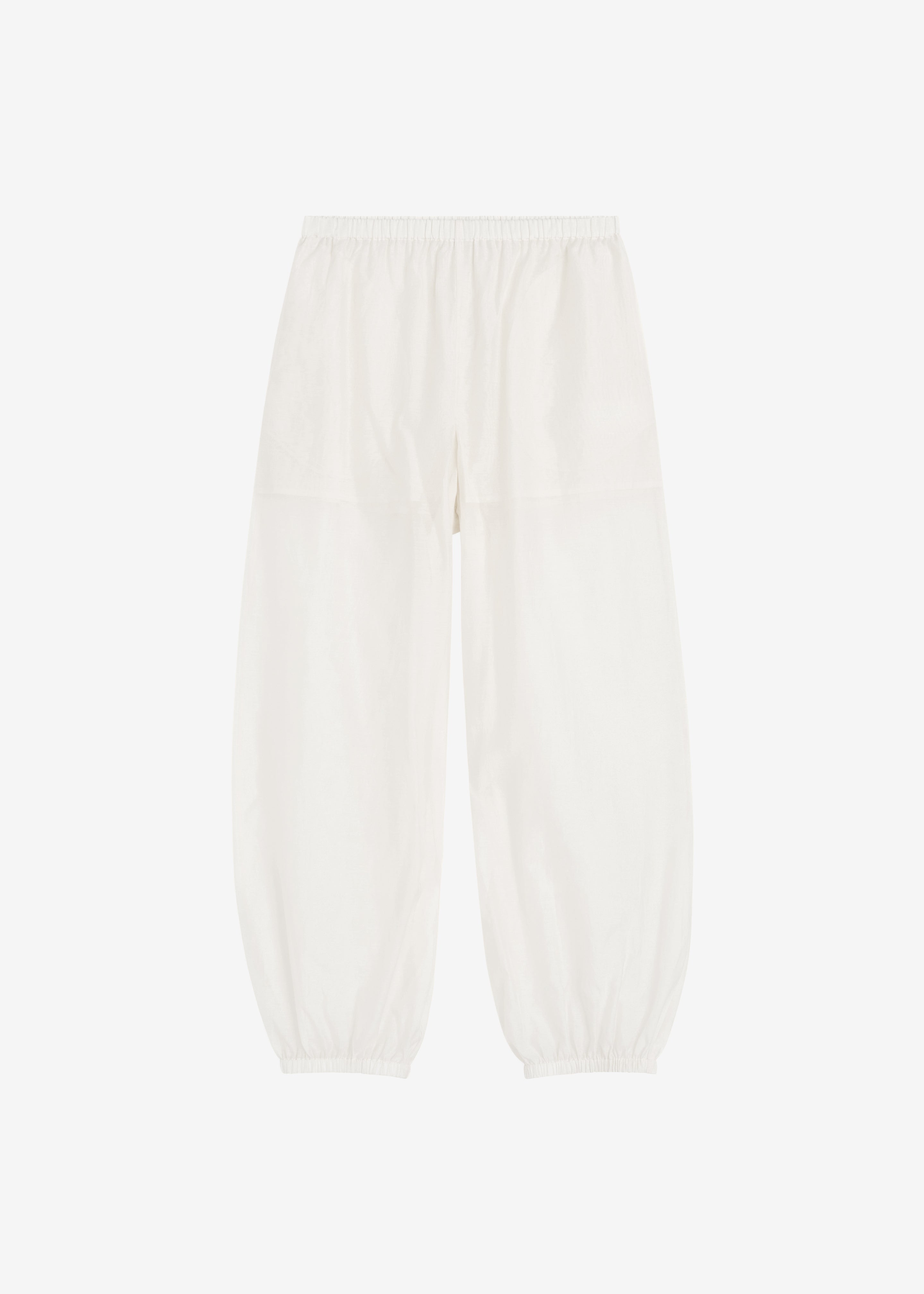 By Malene Birger Lumas Silk Organza Trousers - Soft White