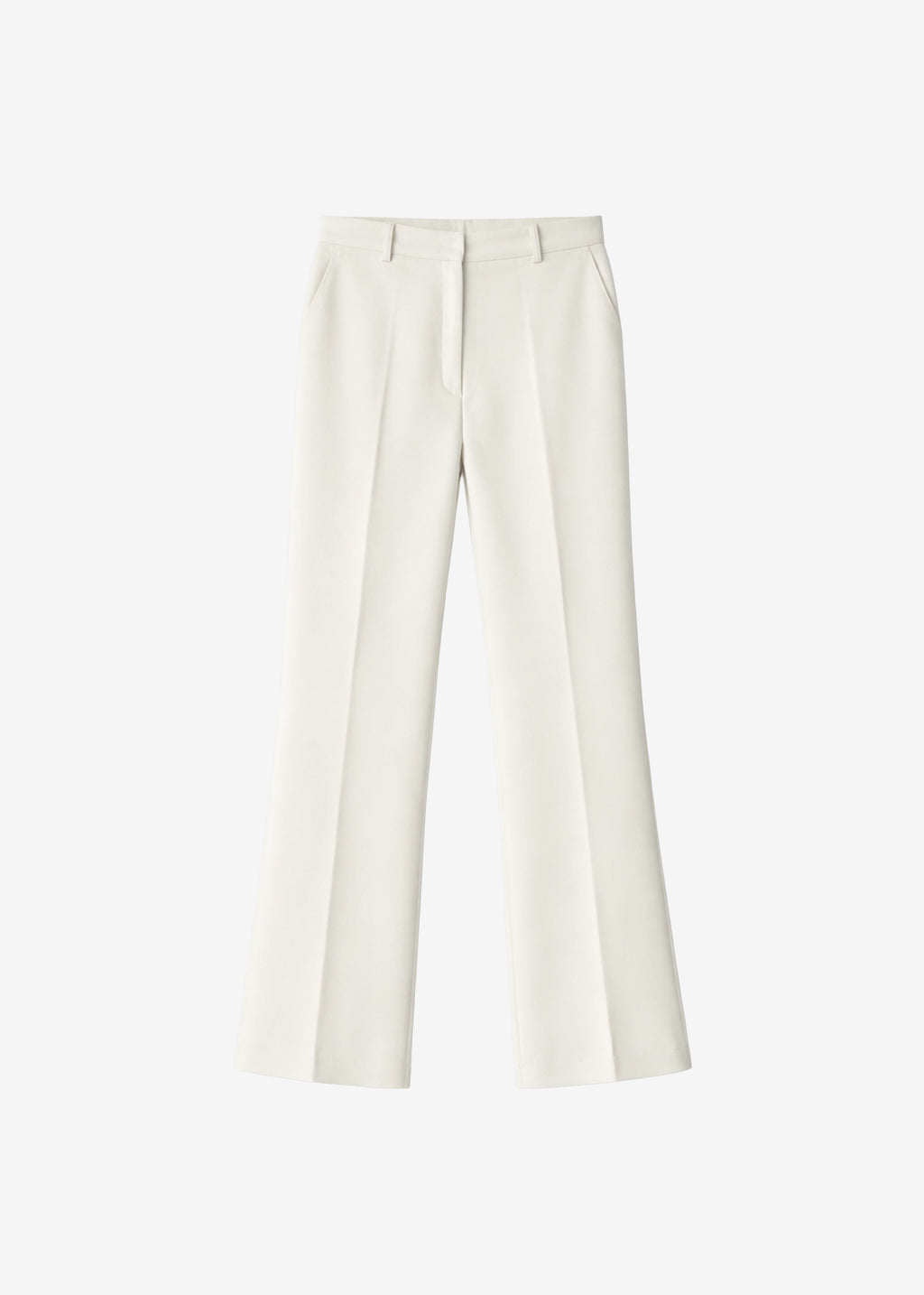 Chesnay Bootcut Pants - Cream