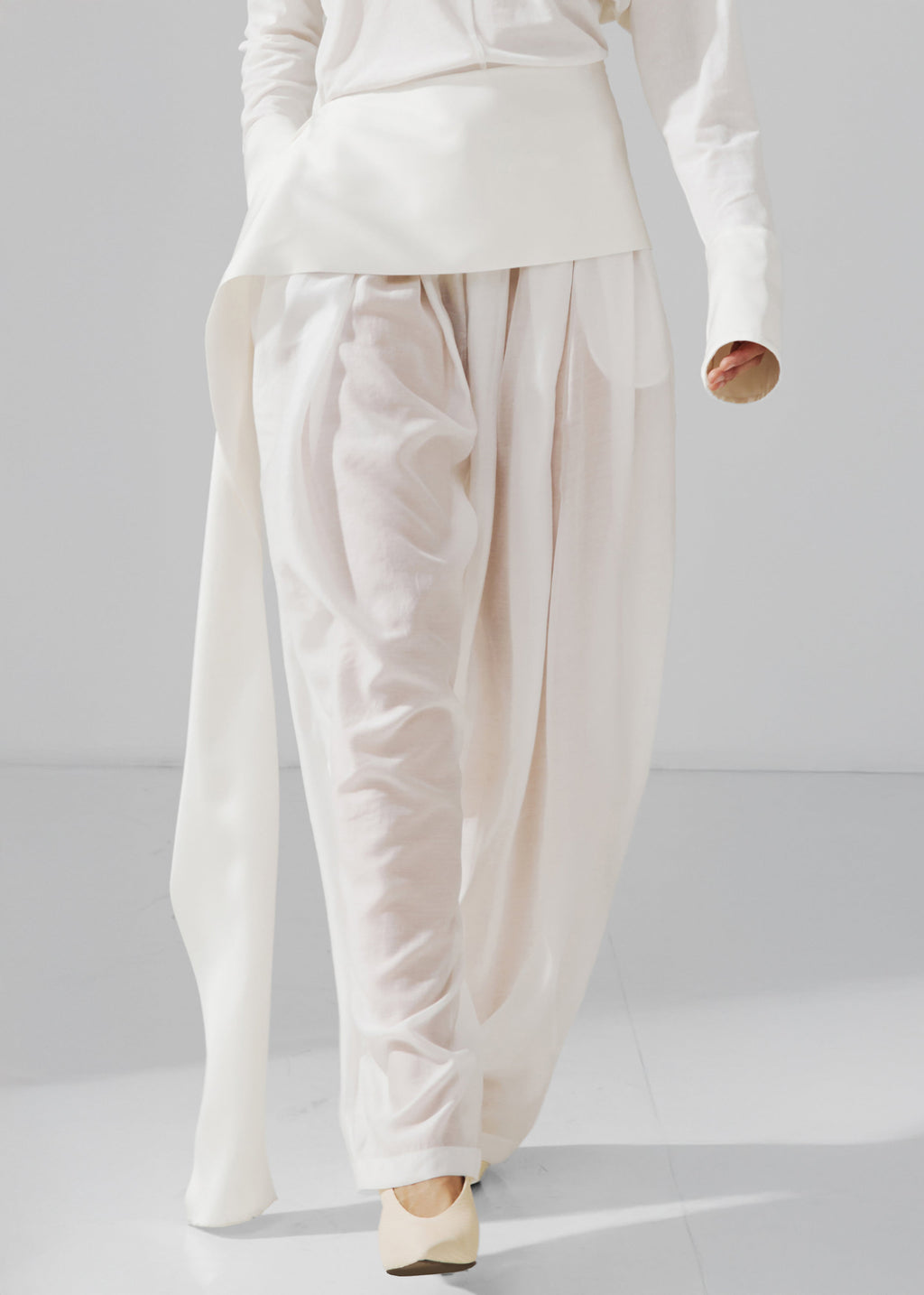 Darkpark Simona Balloon Pants - White