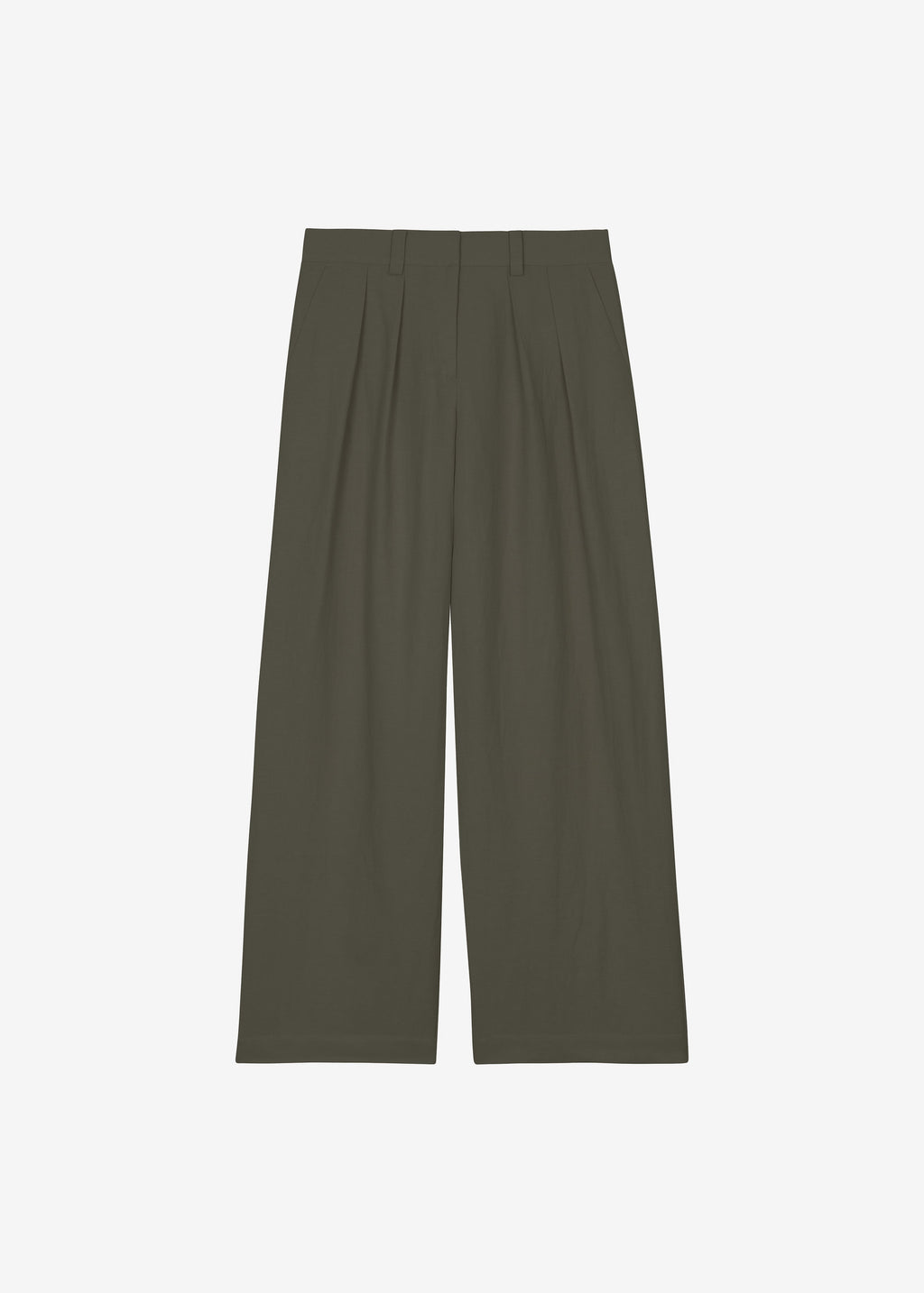 Daytona Pleated Trousers - Khaki
