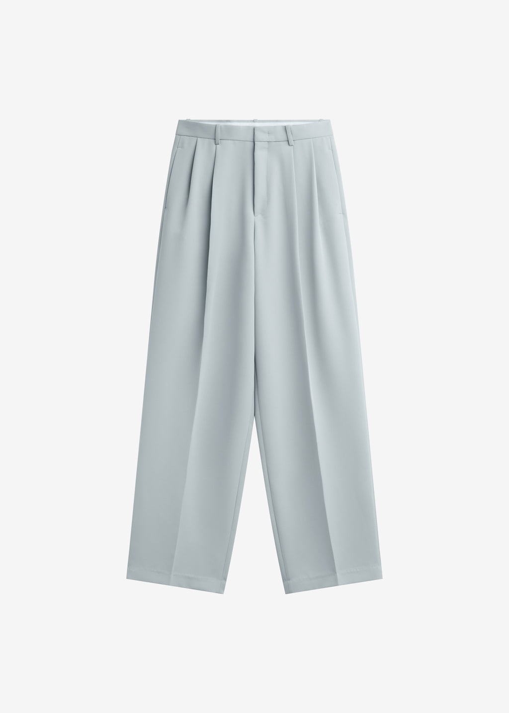 Duved Pleated Trousers - Slate Grey
