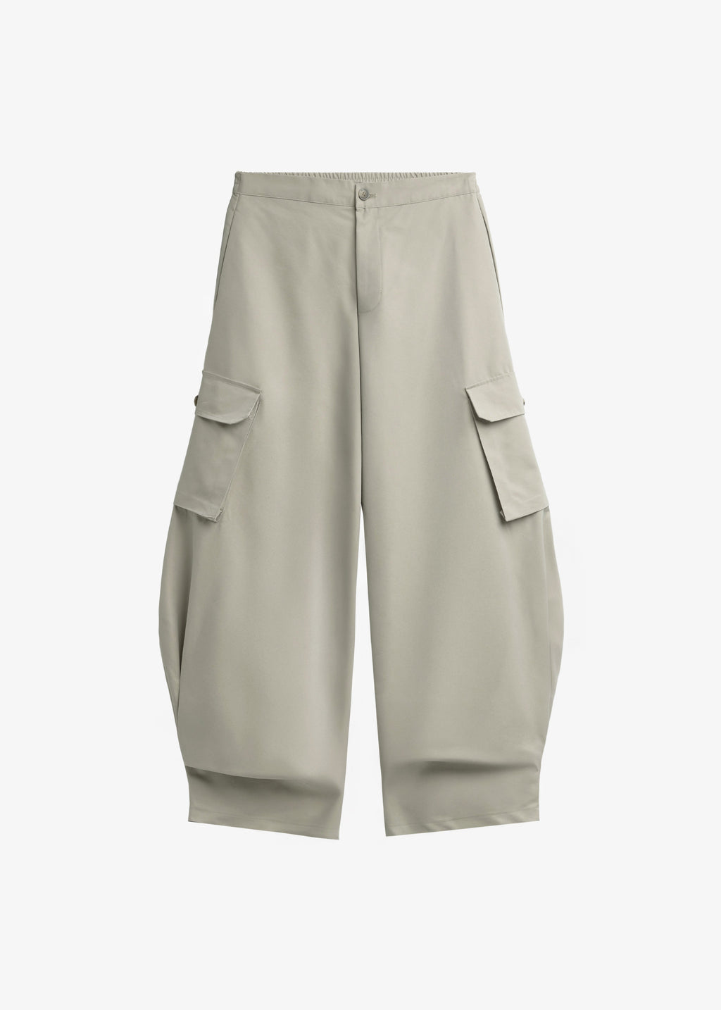 Geilo Barrel Leg Pants - Beige