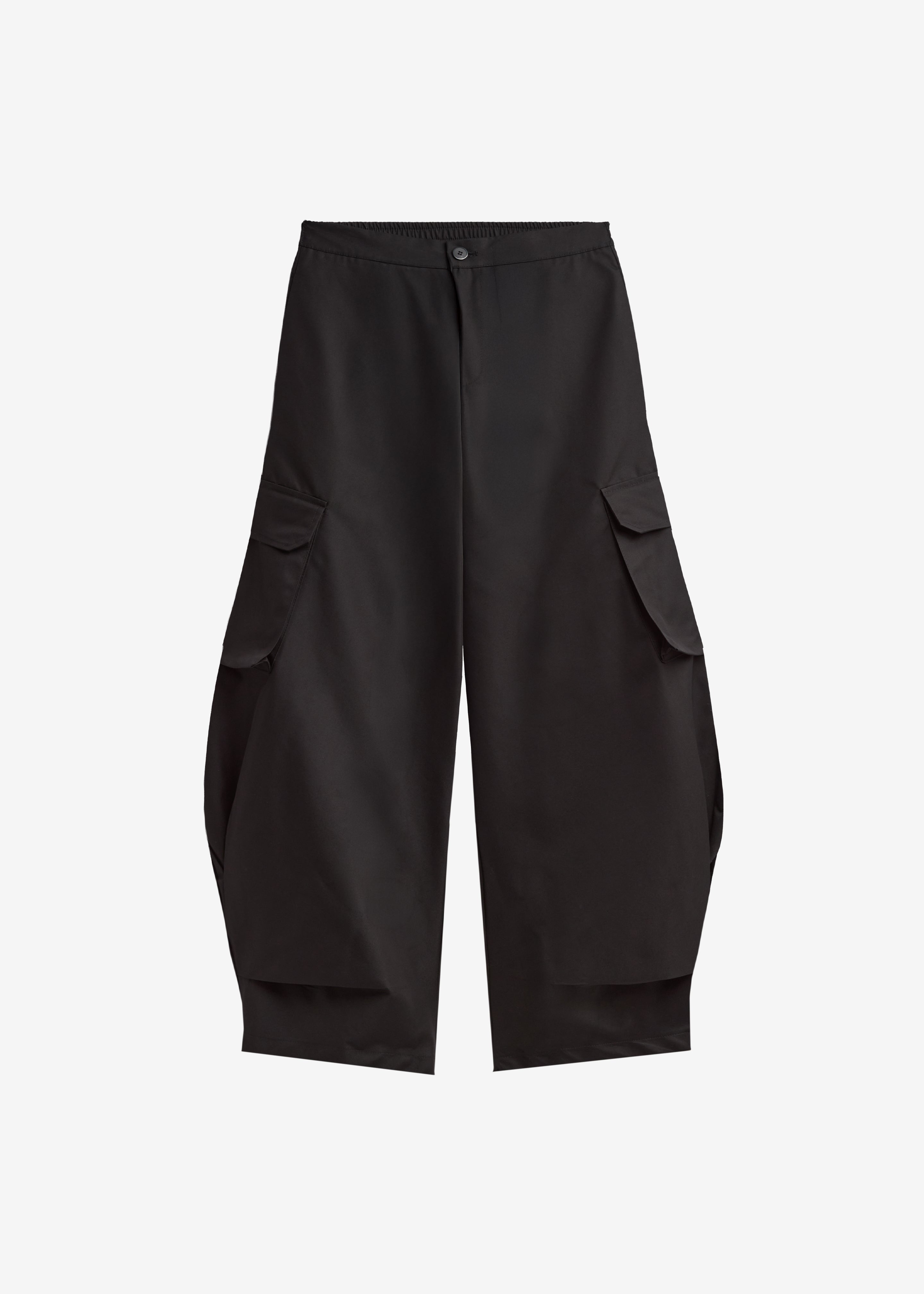 Geilo Barrel Leg Pants - Black