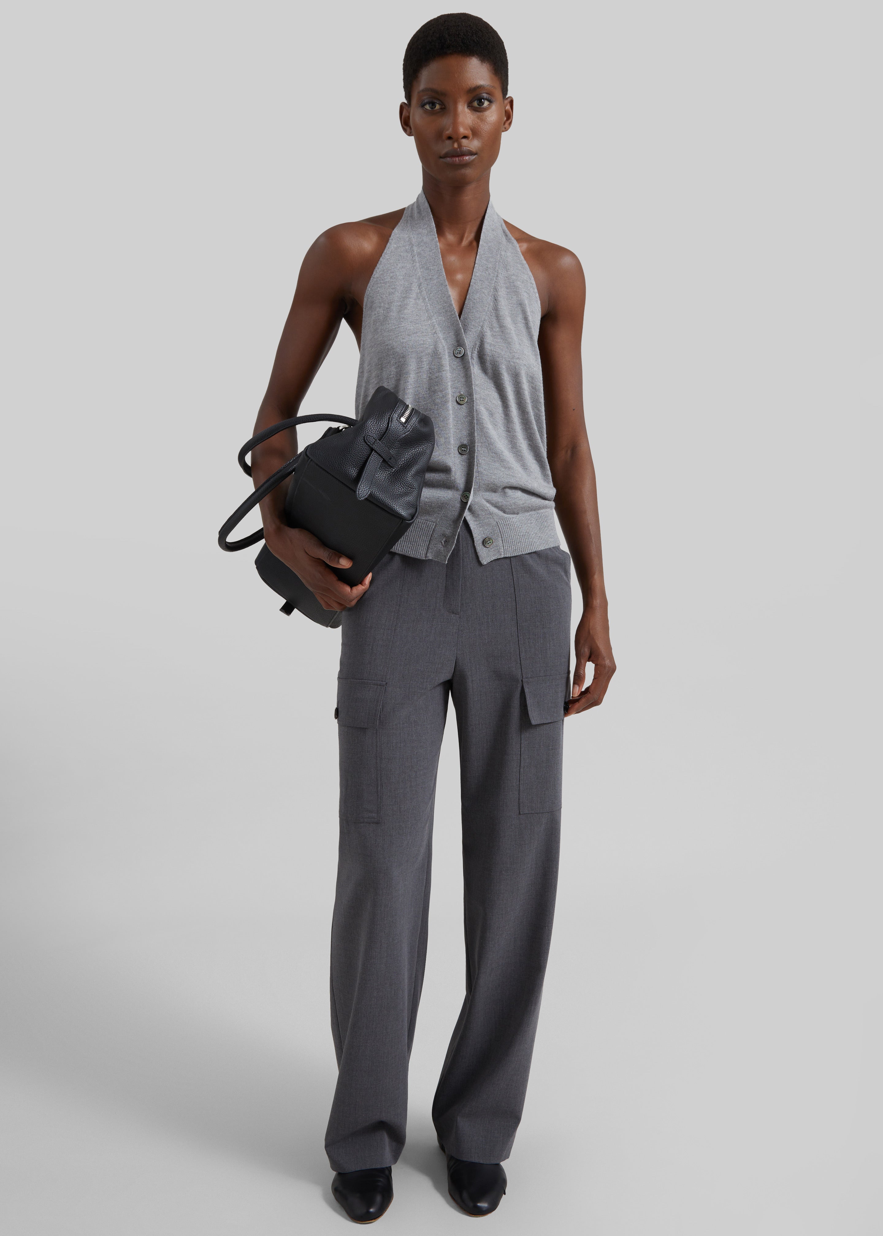 Holborn Cargo Pants - Grey Melange