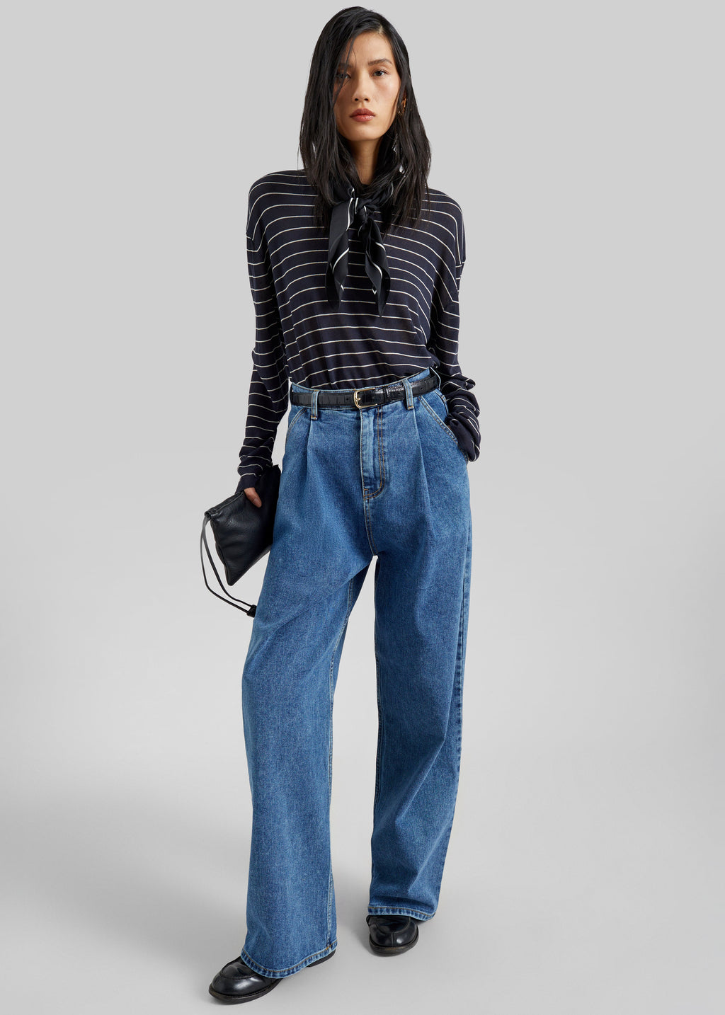 Isabella Denim Pants - Medium Wash