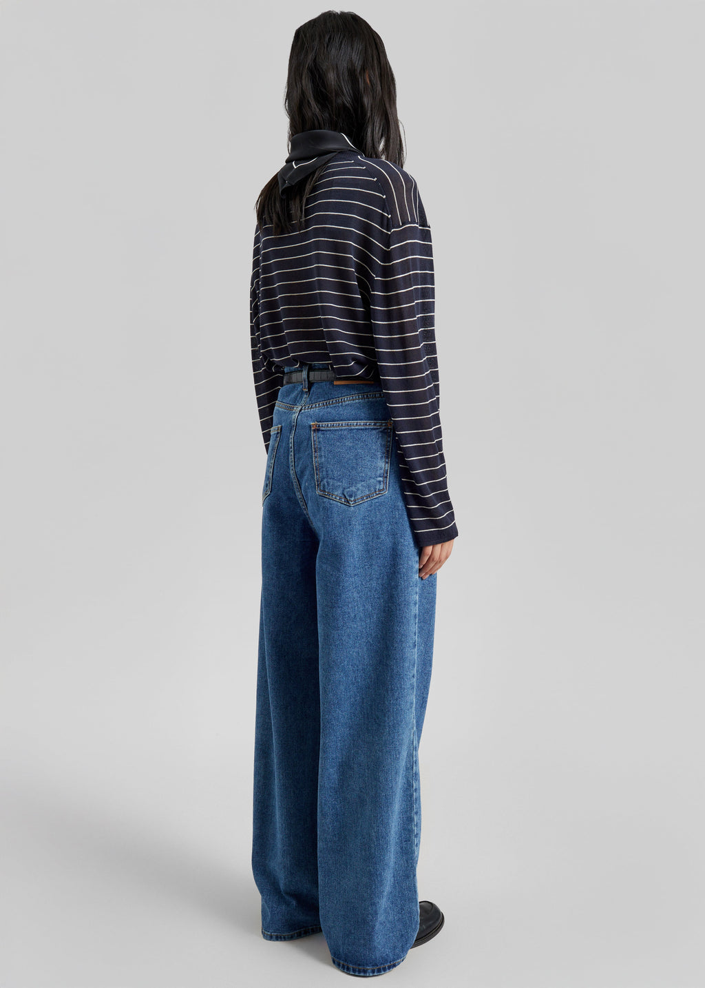 Isabella Denim Pants - Medium Wash