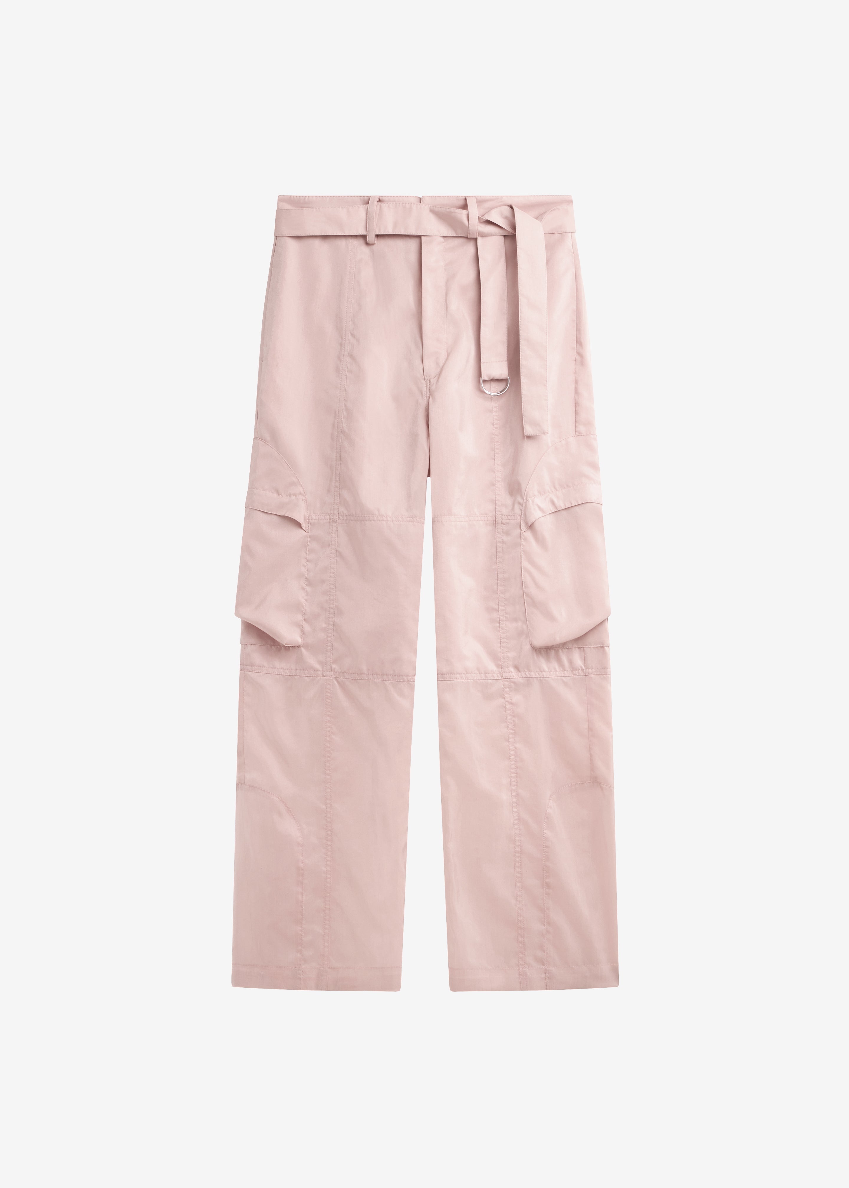 Kelly Sheer Cargo Pants - Pink