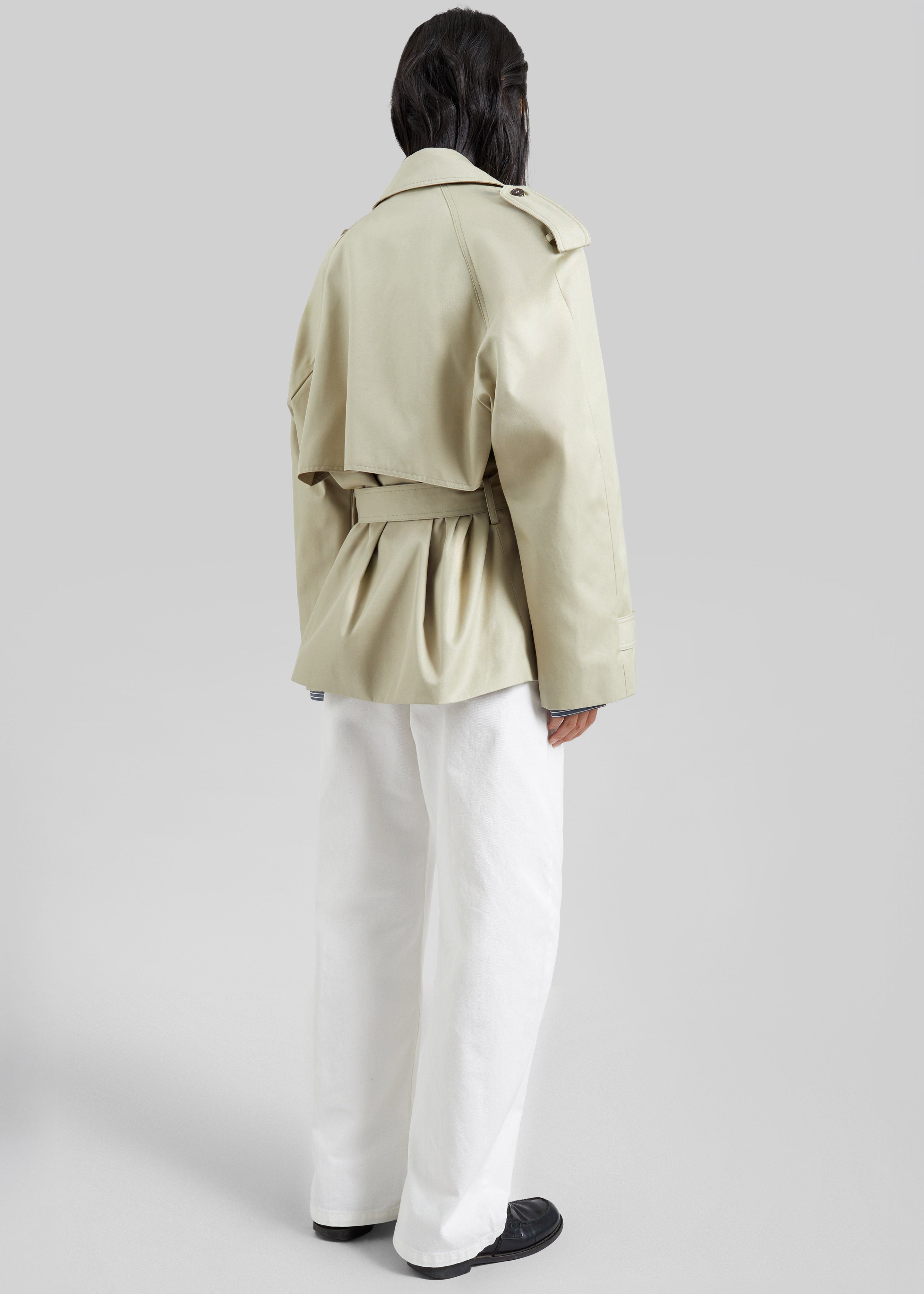 Linsell Short Trench - Beige