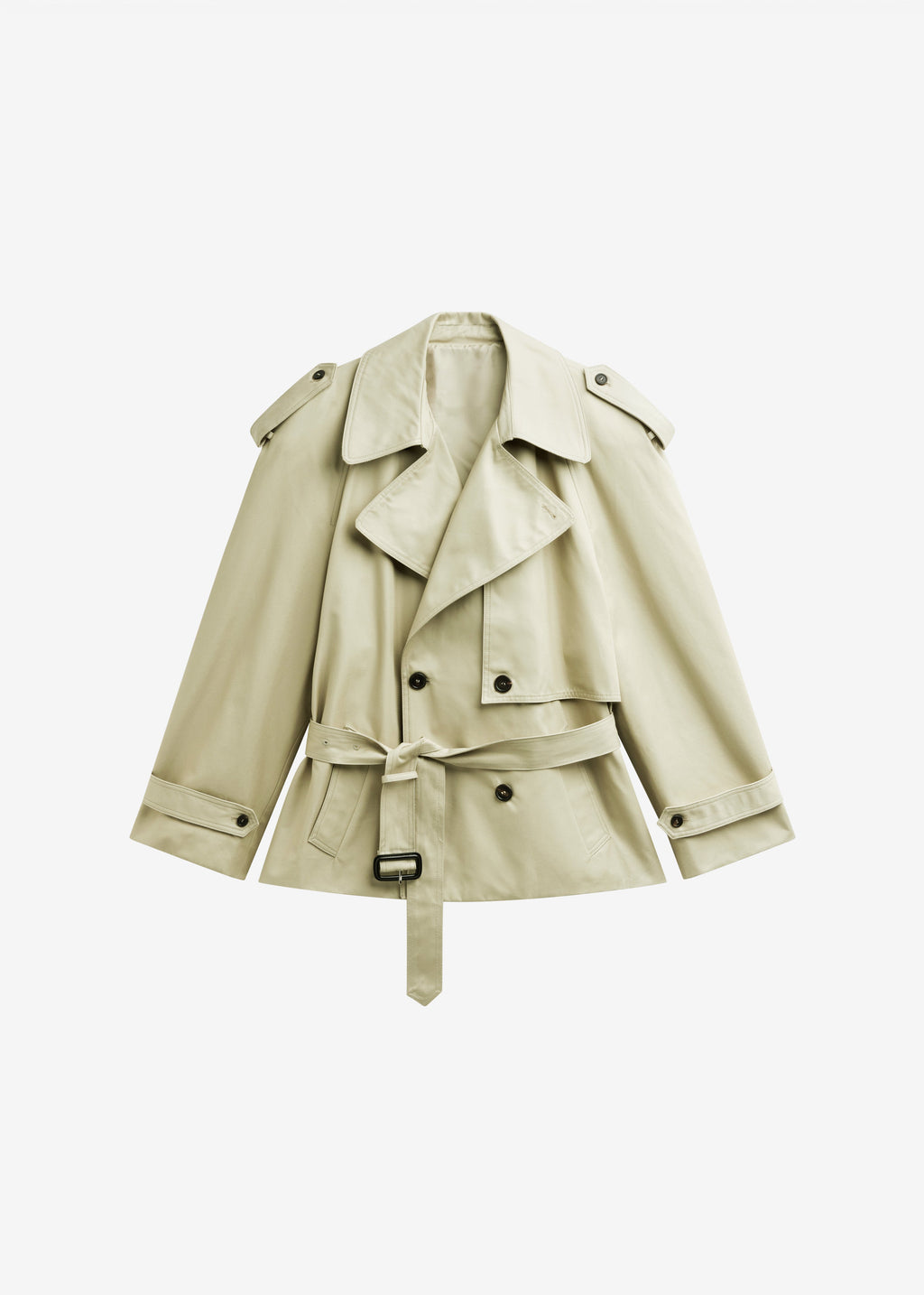 Linsell Short Trench - Beige