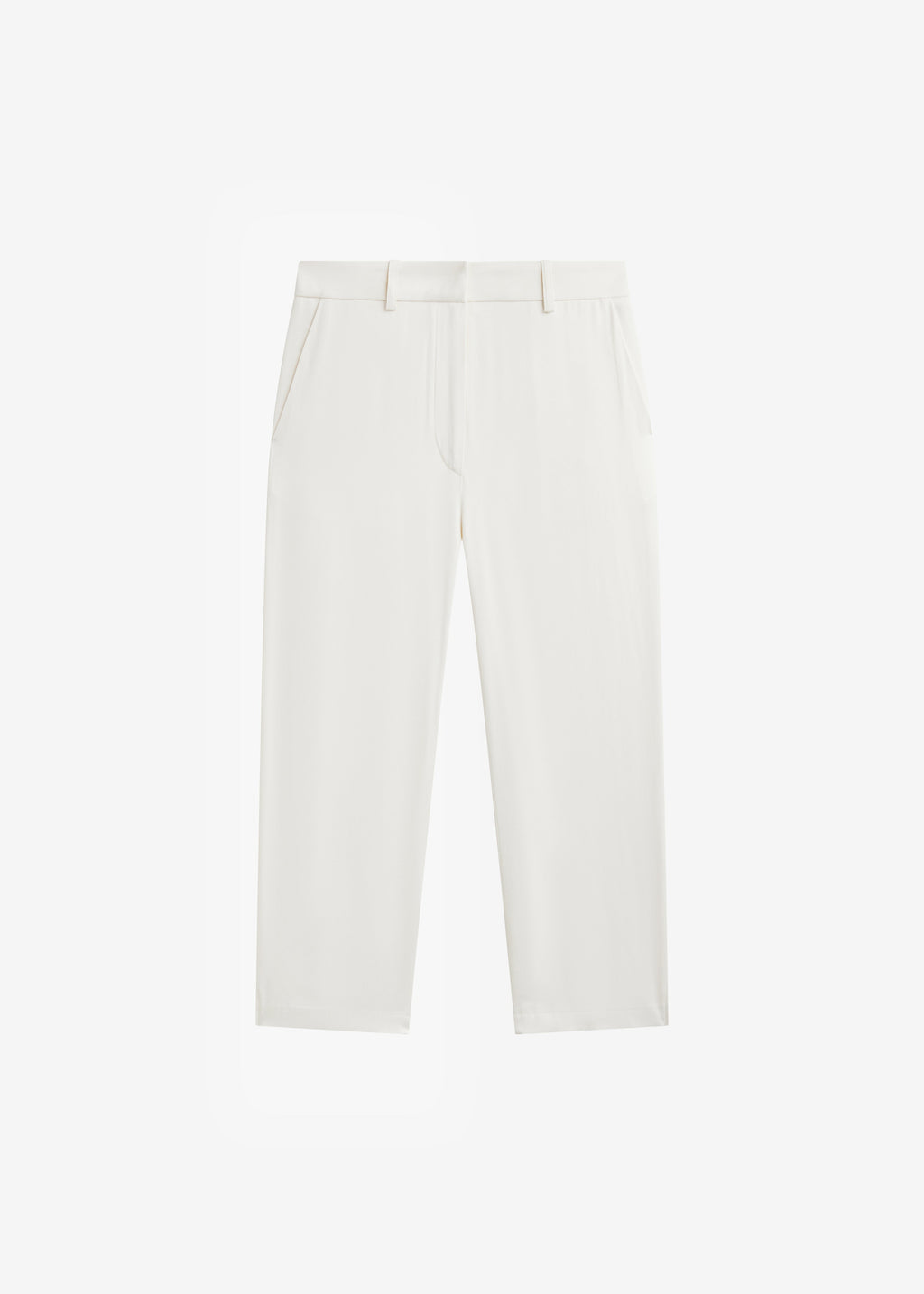 Lior Fluid Capri Pants - Ivory