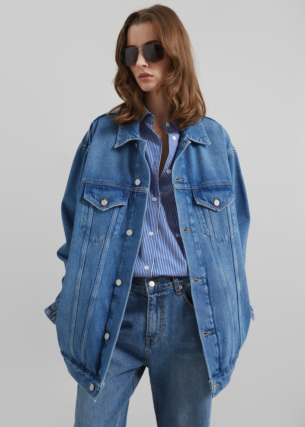 Marden Denim Jacket - Medium Wash