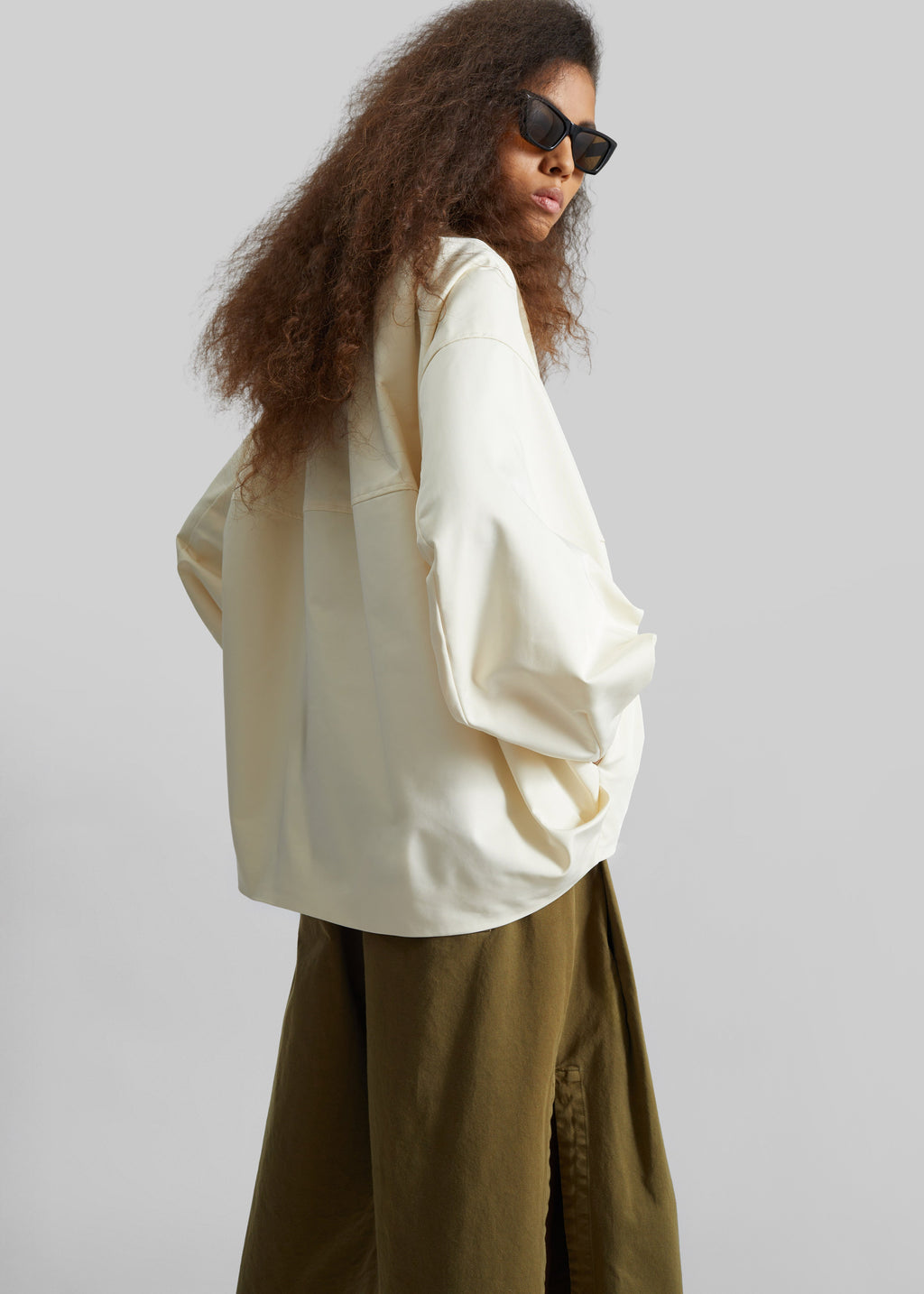 Marslev Cocoon Jacket - Cream