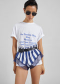 Milos Mini Boxer Shorts - Navy/White Stripe