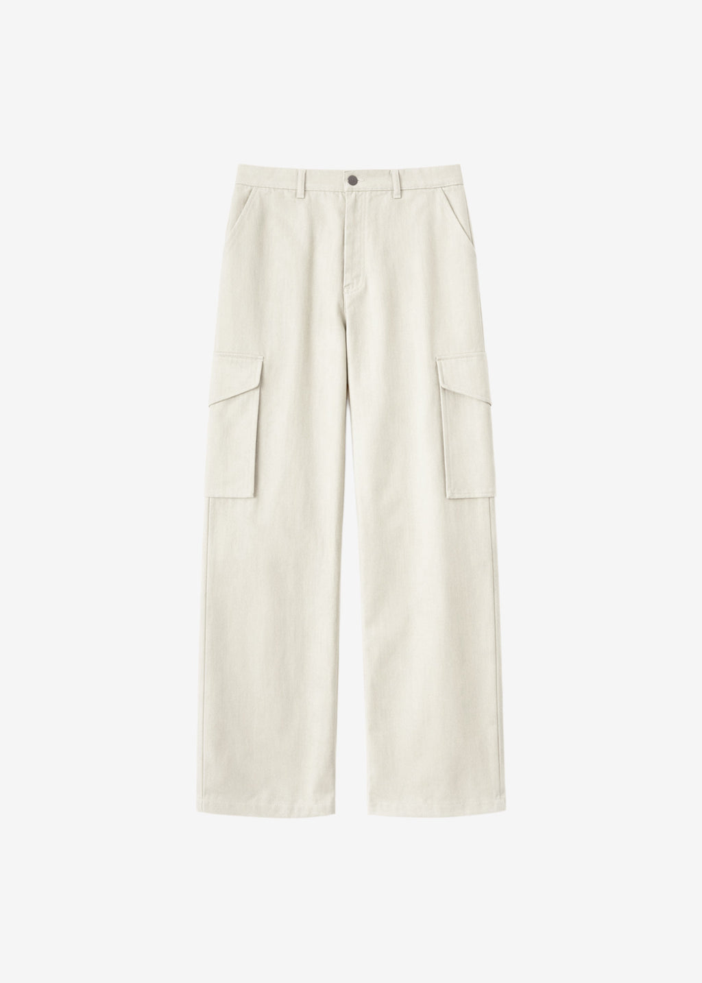 Oslo Cotton Cargo Pants - Beige