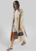 Rhodes Trench Coat - Natural
