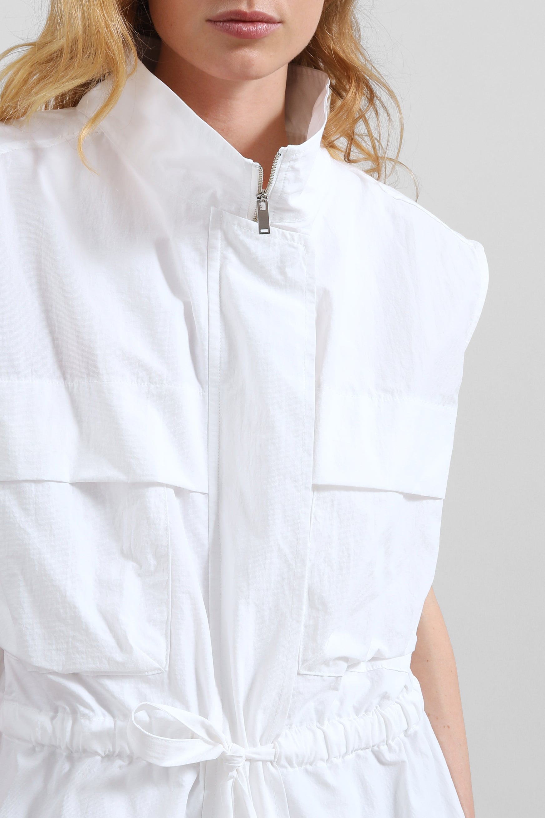 Rowley Utility Vest - White