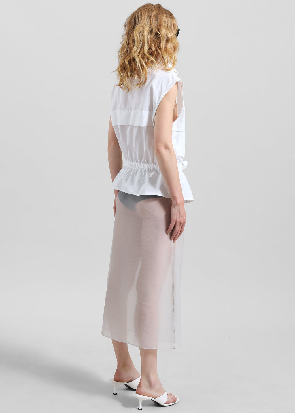 Rowley Utility Vest - White