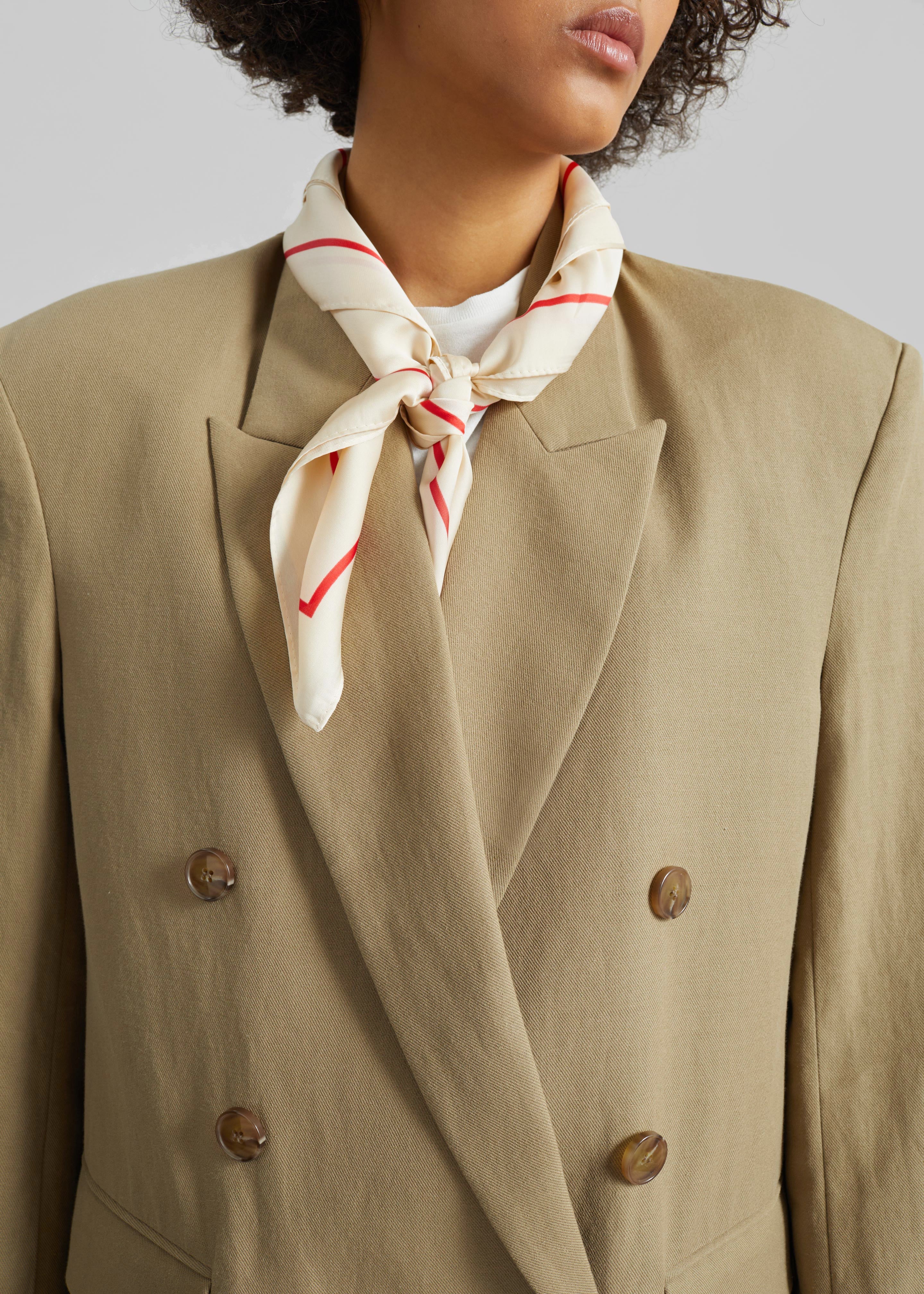 Salerno Linen Blazer - Camel