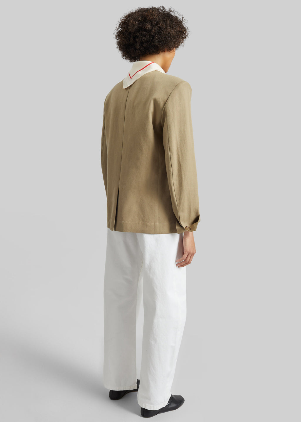 Salerno Linen Blazer - Camel