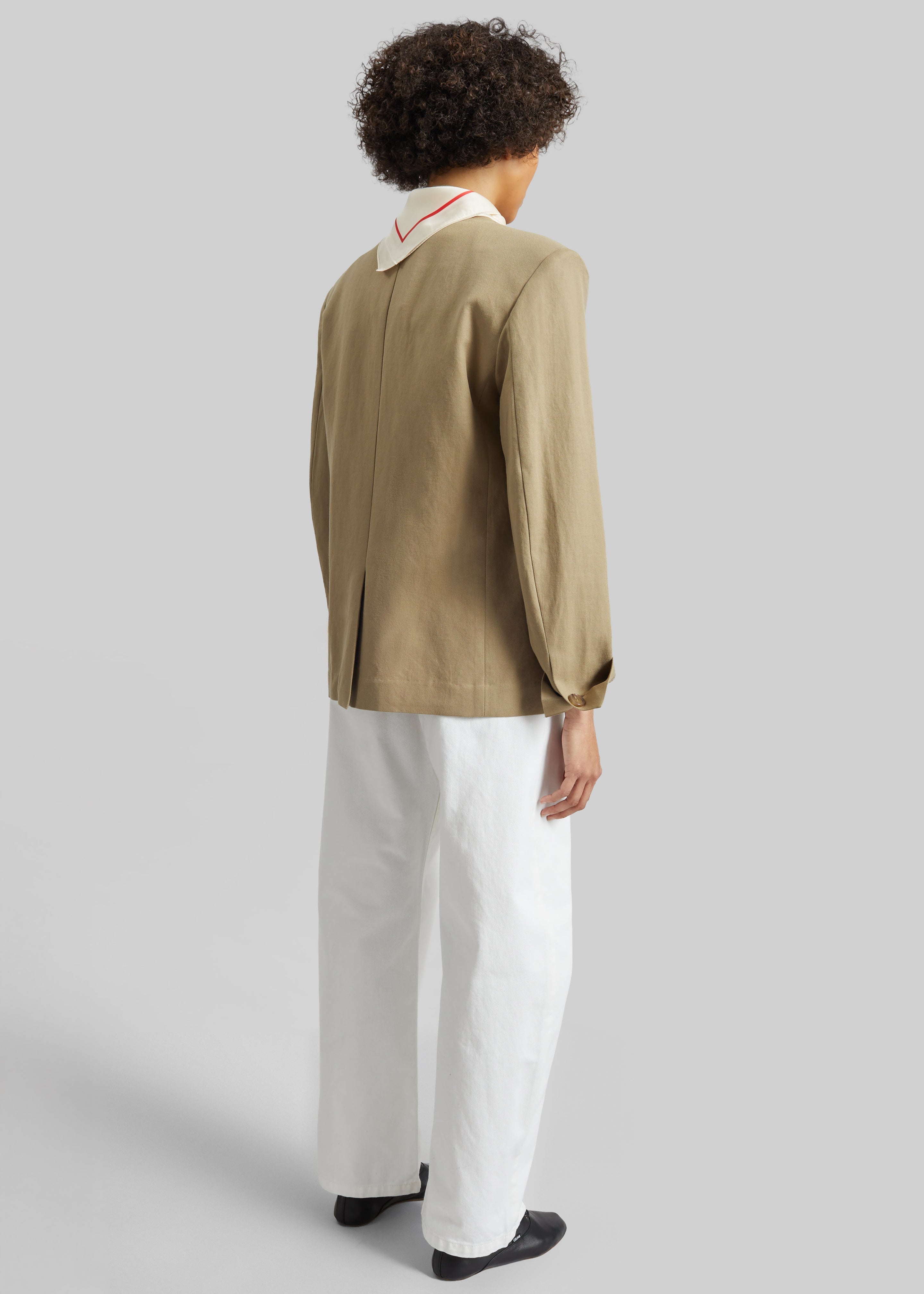 Salerno Linen Blazer - Camel