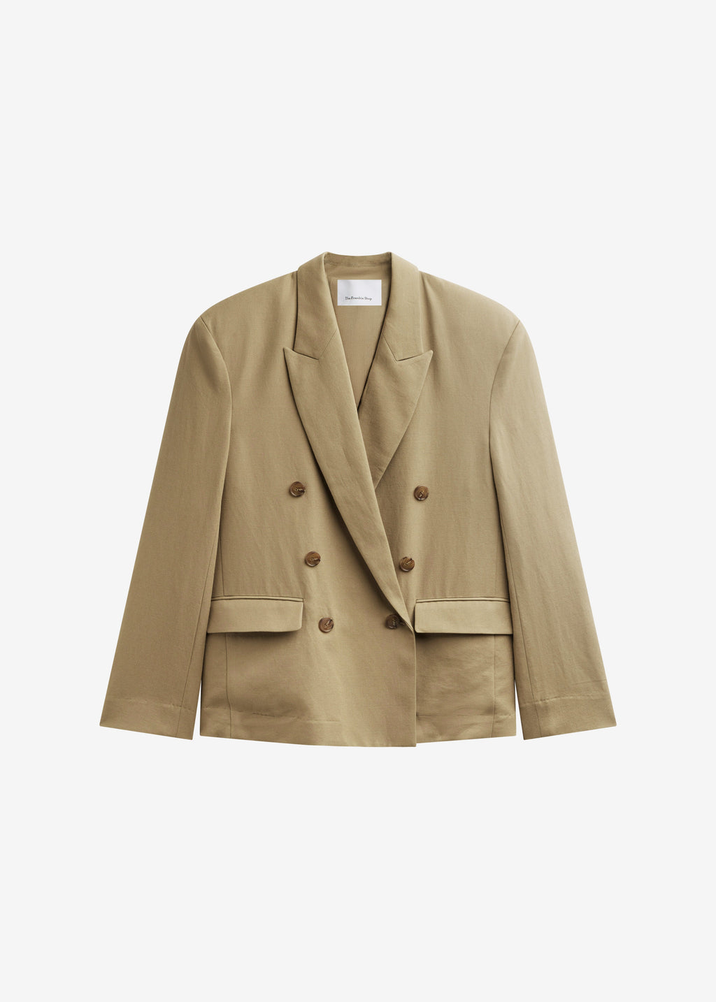 Salerno Linen Blazer - Camel