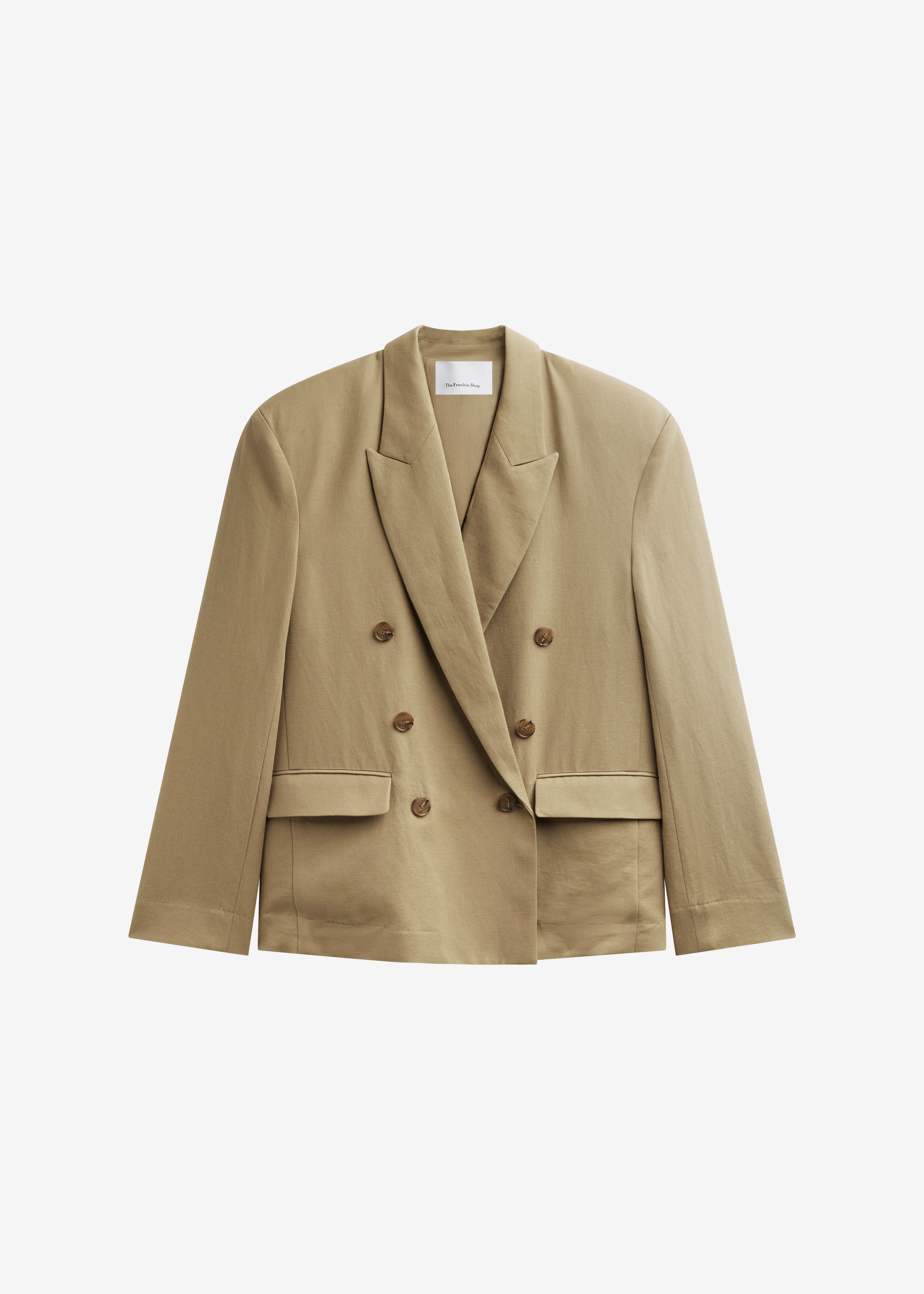 Salerno Linen Blazer - Camel